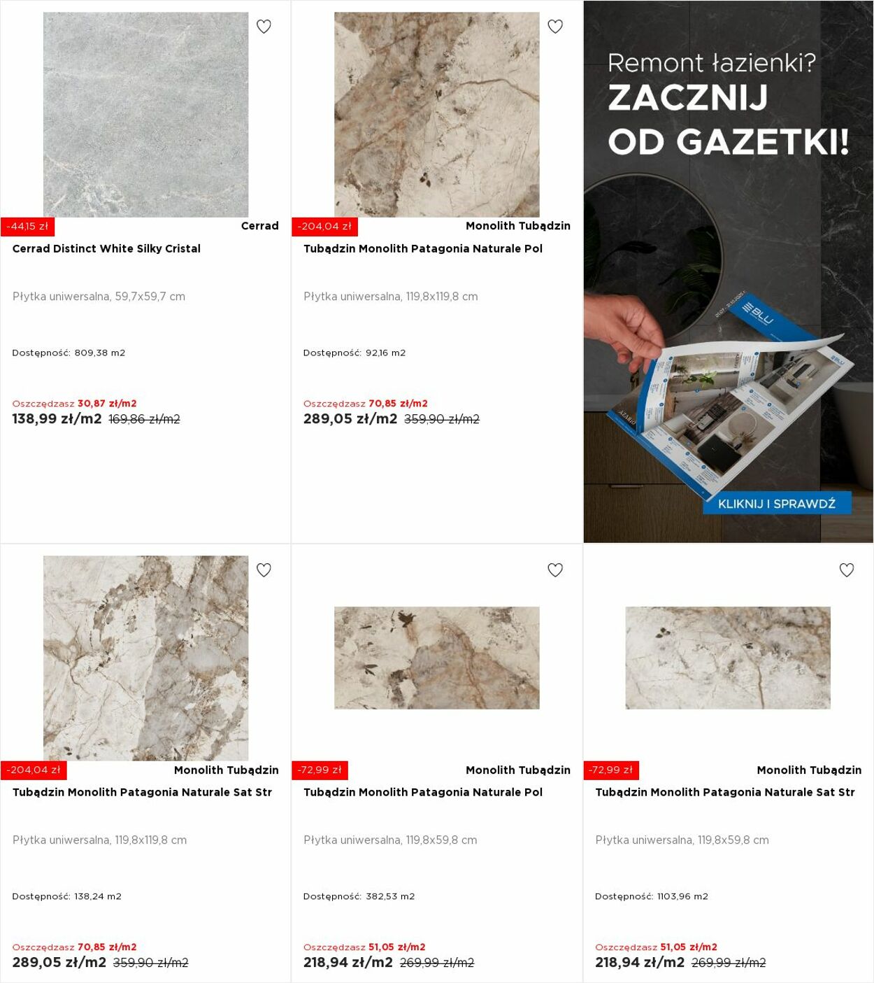 Gazetka Blu Salony Łazienek 13.10.2025 - 19.10.2025