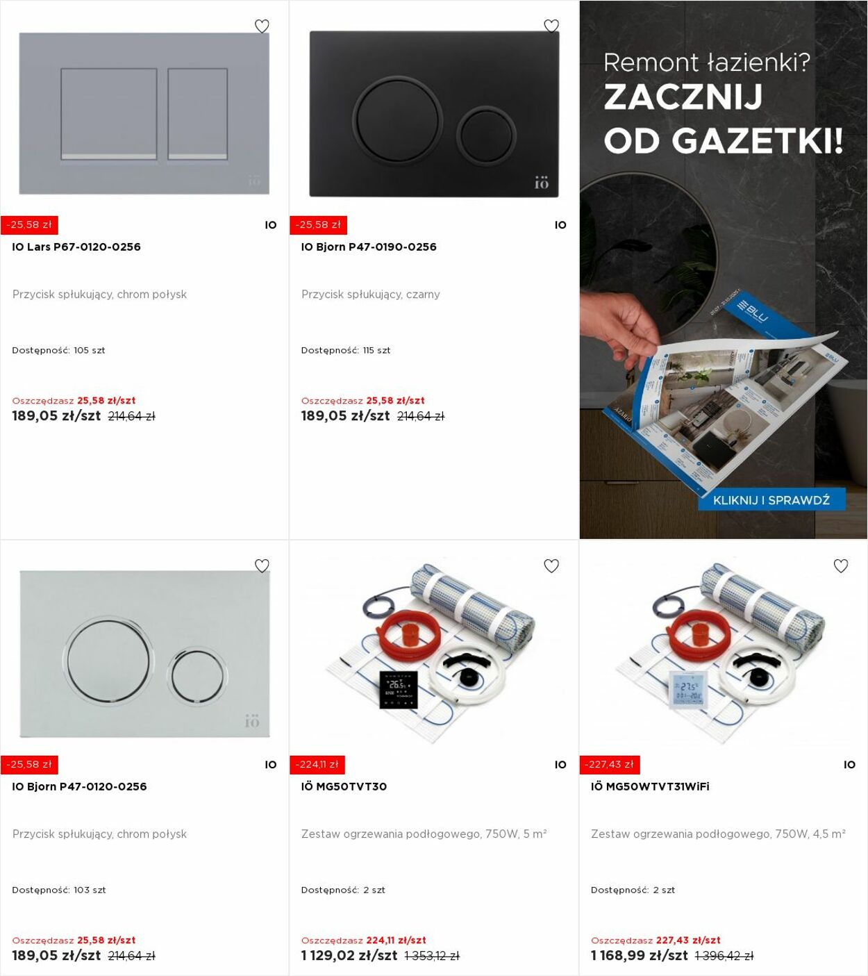Gazetka Blu Salony Łazienek 13.10.2025 - 19.10.2025