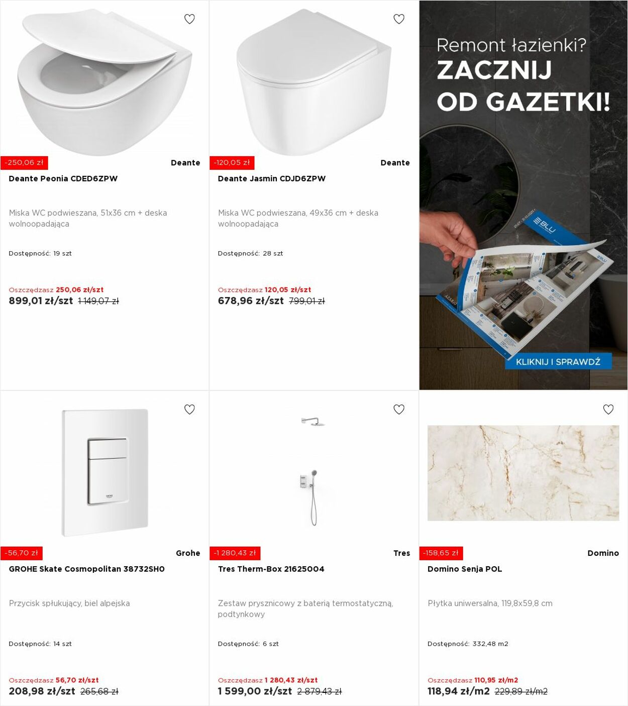 Gazetka Blu Salony Łazienek 13.10.2025 - 19.10.2025