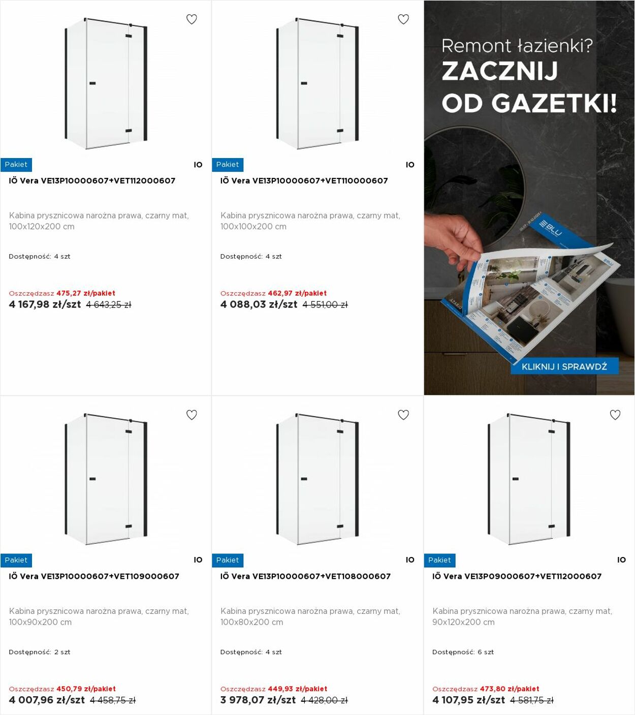 Gazetka Blu Salony Łazienek 13.10.2025 - 19.10.2025