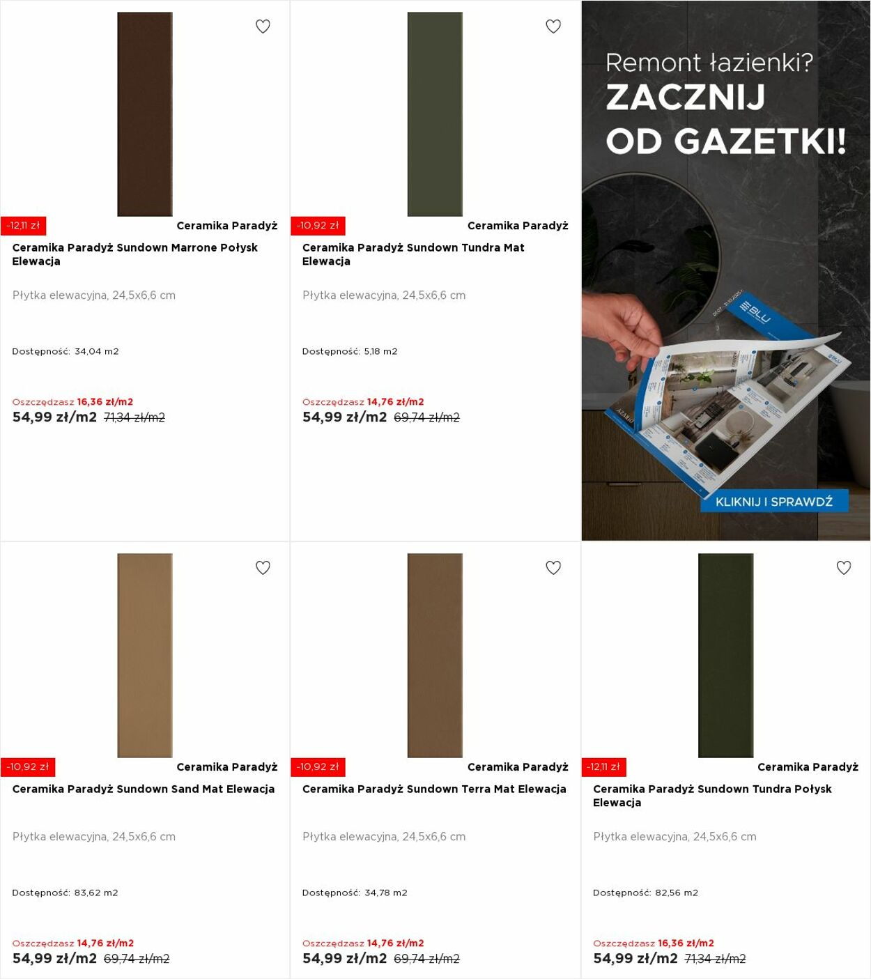 Gazetka Blu Salony Łazienek 13.10.2025 - 19.10.2025