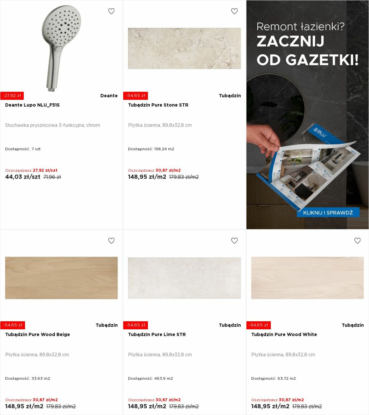 Gazetka Blu Salony Łazienek 13.10.2025 - 19.10.2025