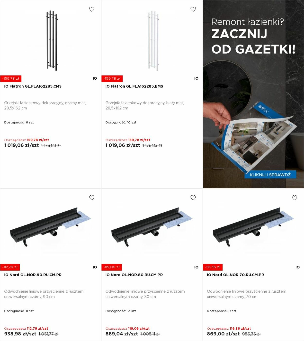 Gazetka Blu Salony Łazienek 13.10.2025 - 19.10.2025