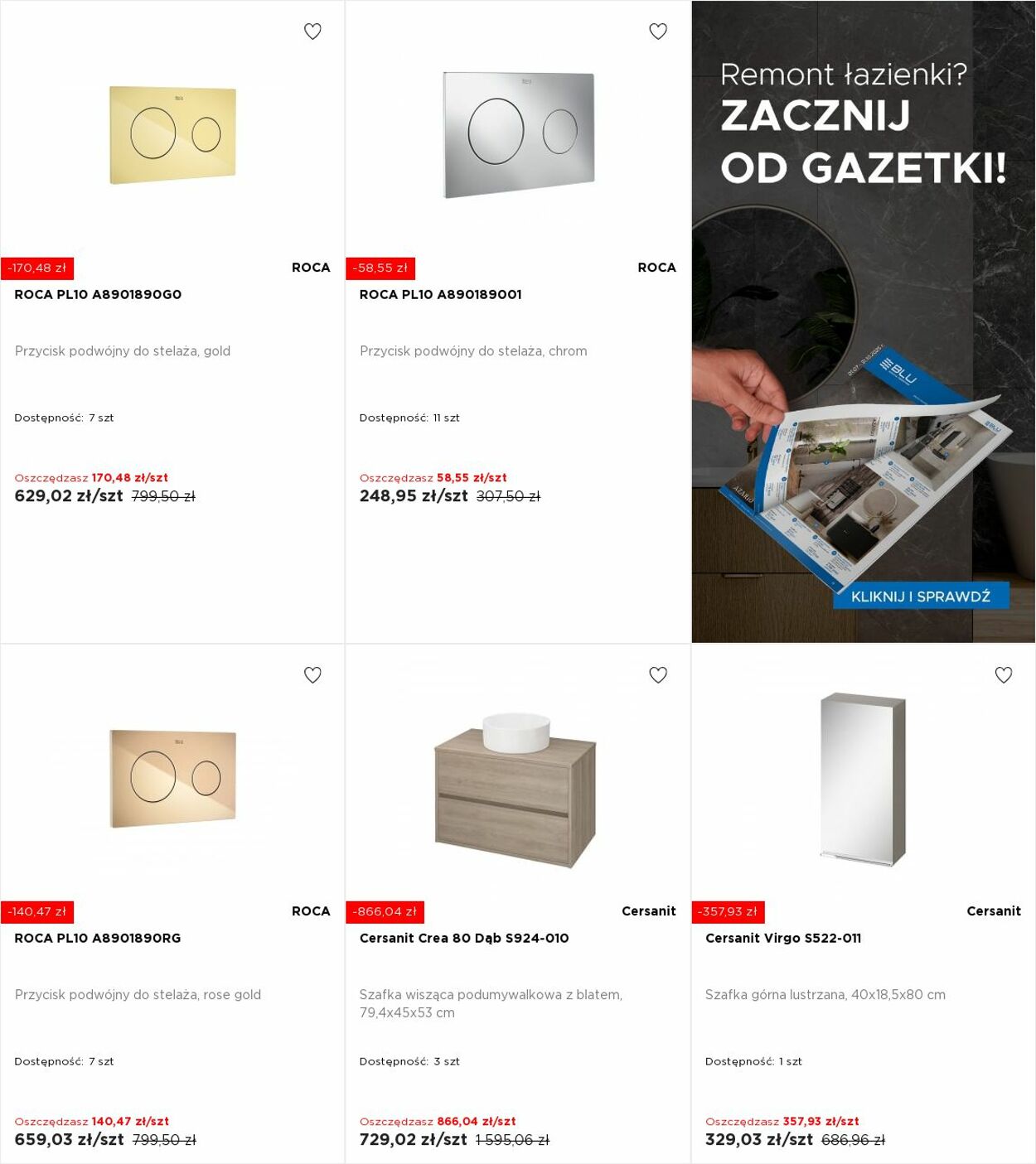 Gazetka Blu Salony Łazienek 13.10.2025 - 19.10.2025