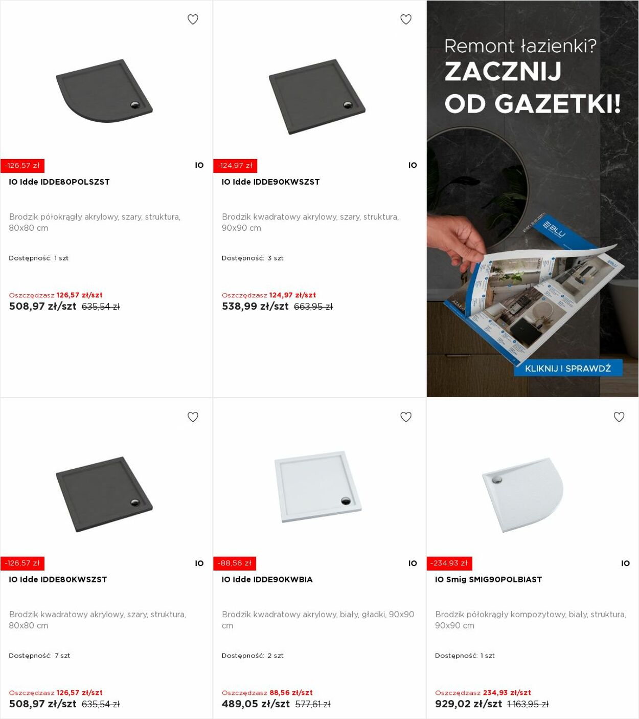 Gazetka Blu Salony Łazienek 13.10.2025 - 19.10.2025