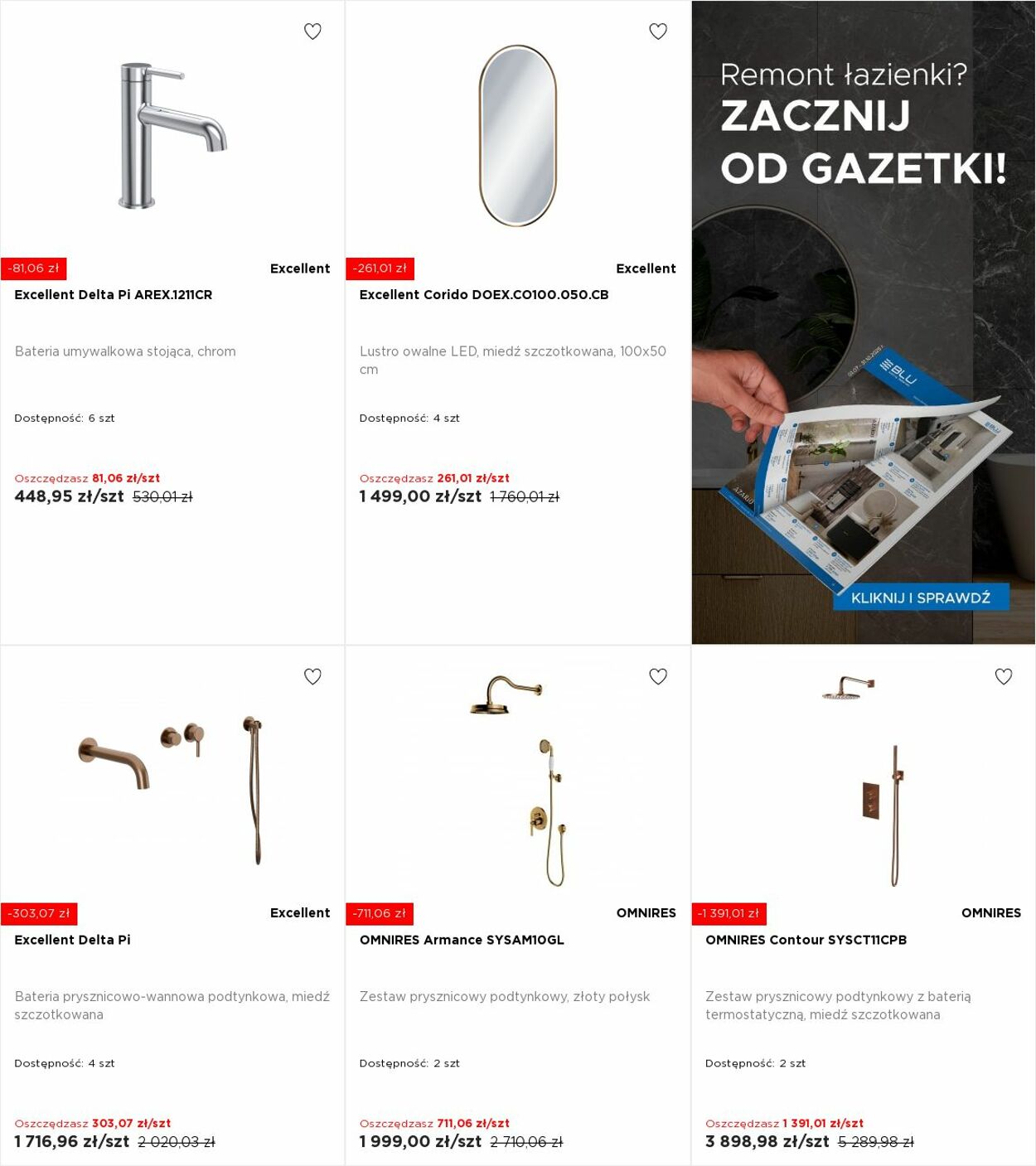Gazetka Blu Salony Łazienek 13.10.2025 - 19.10.2025