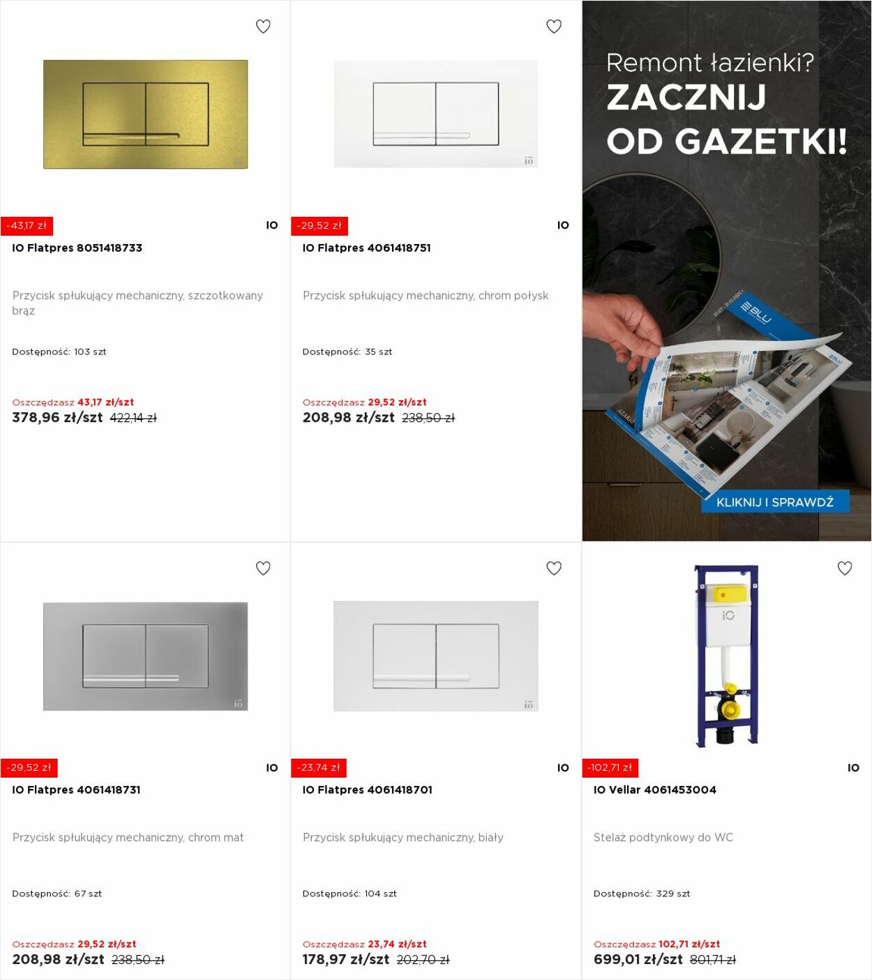 Gazetka Blu Salony Łazienek 13.10.2025 - 19.10.2025