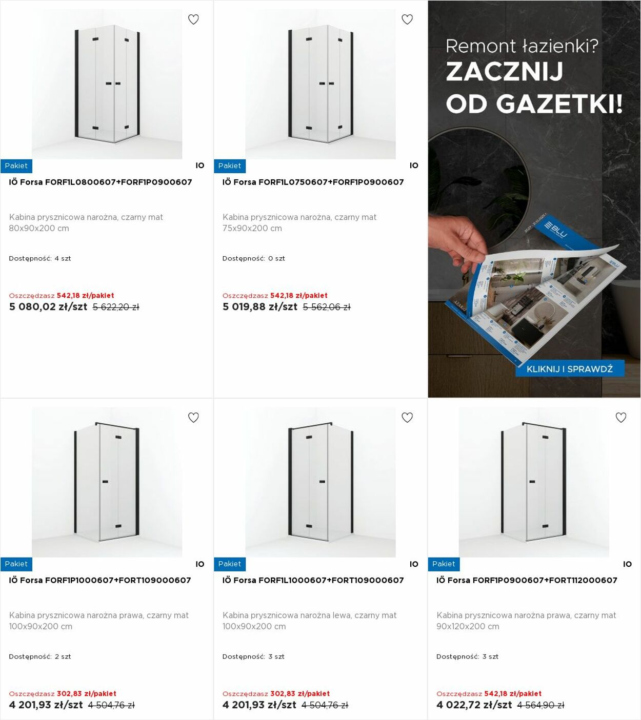 Gazetka Blu Salony Łazienek 13.10.2025 - 19.10.2025