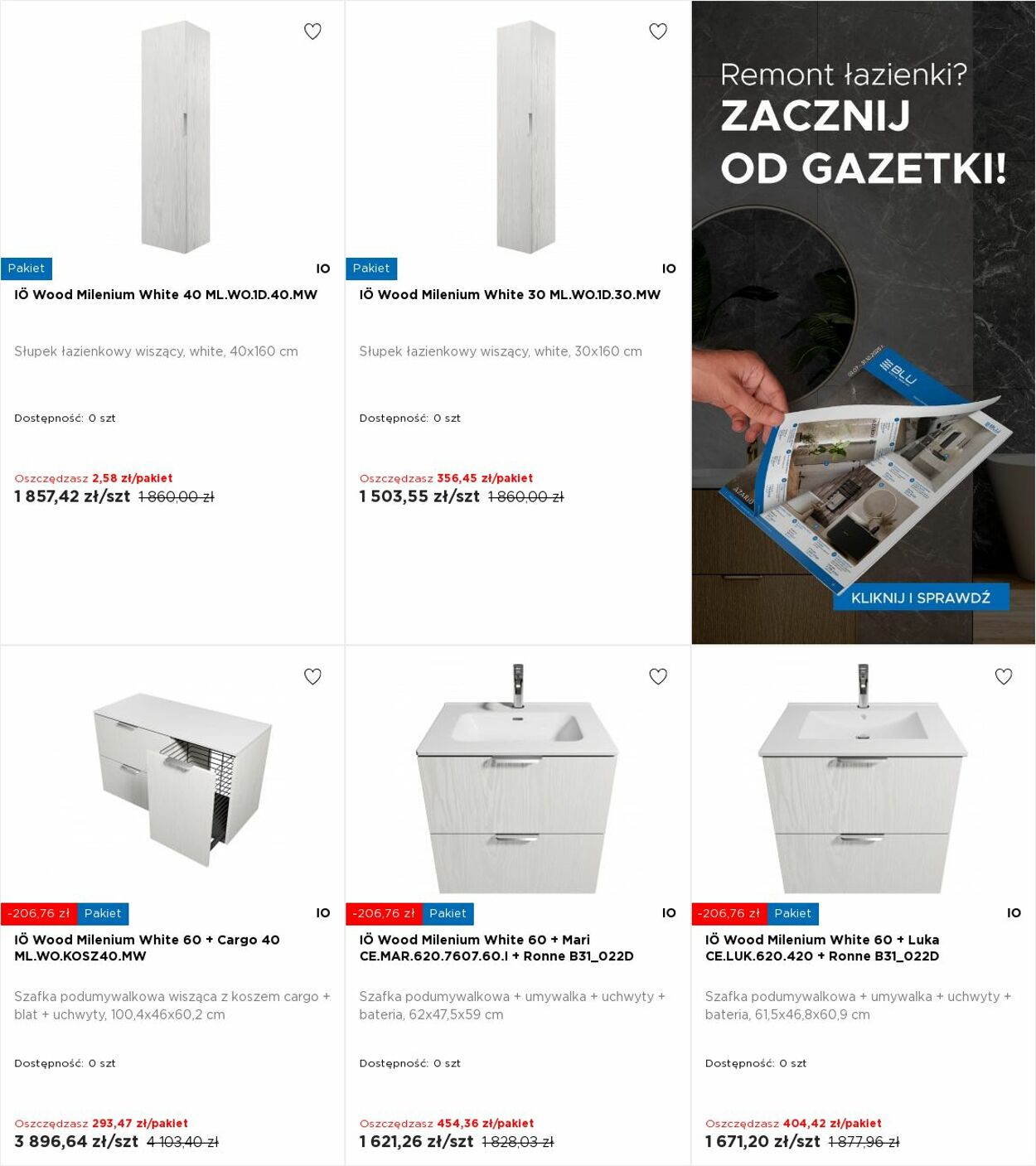 Gazetka Blu Salony Łazienek 13.10.2025 - 19.10.2025