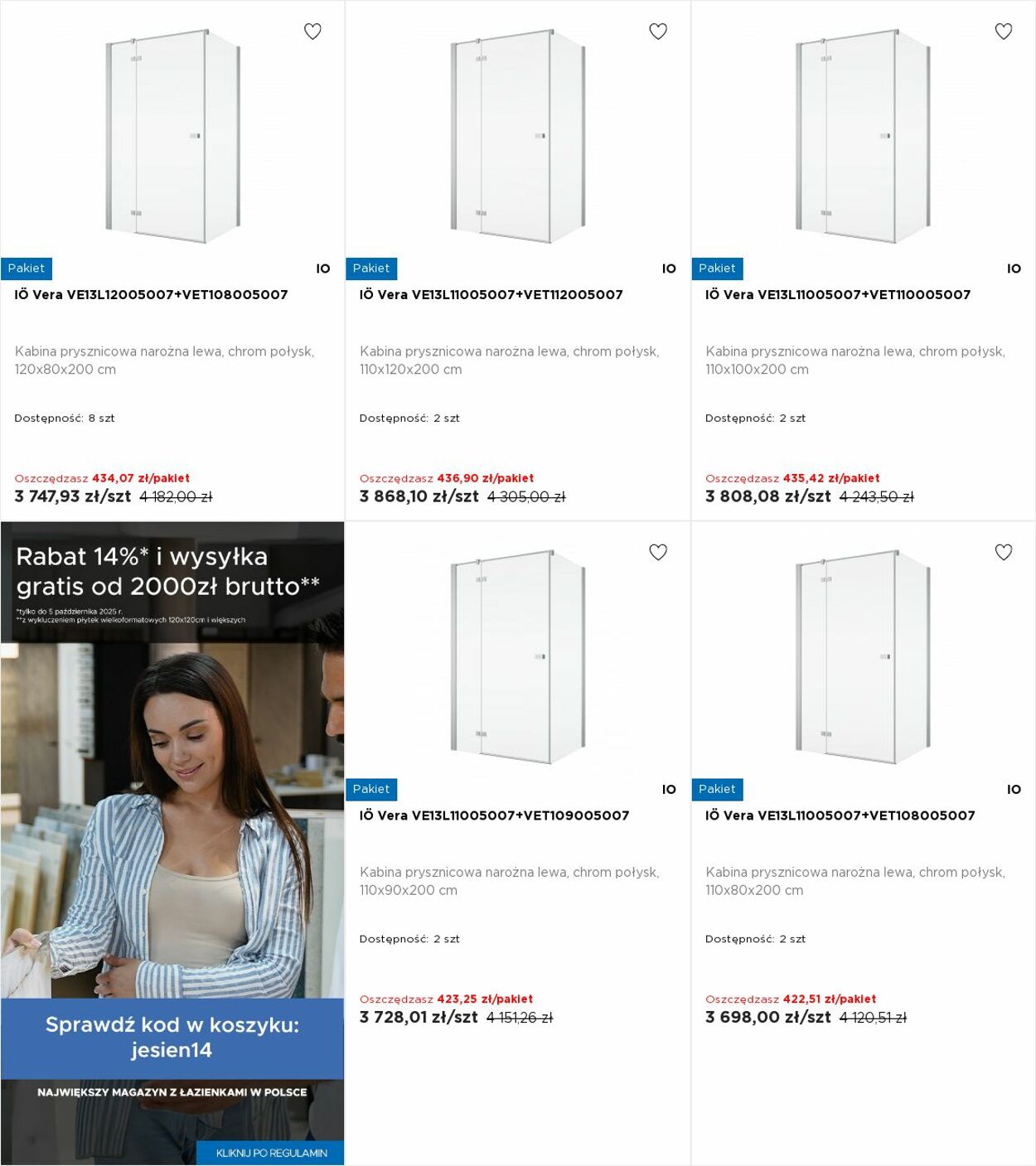Gazetka Blu Salony Łazienek 06.10.2025 - 12.10.2025