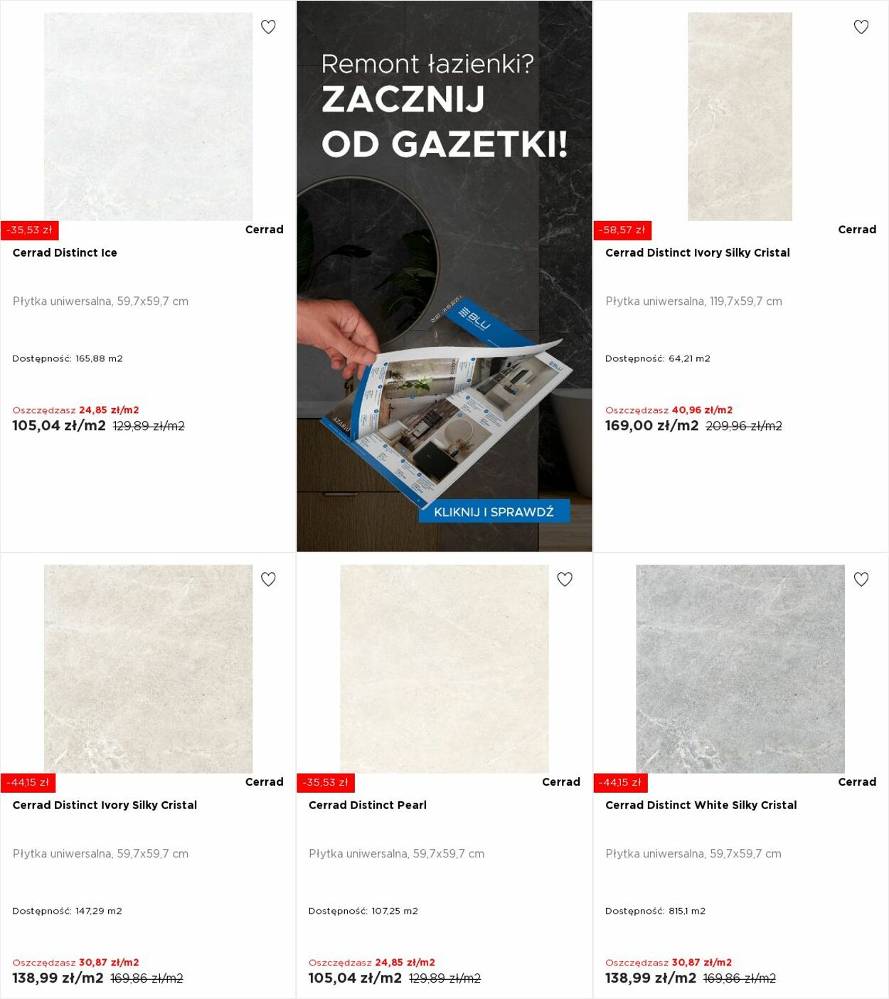 Gazetka Blu Salony Łazienek 06.10.2025 - 12.10.2025