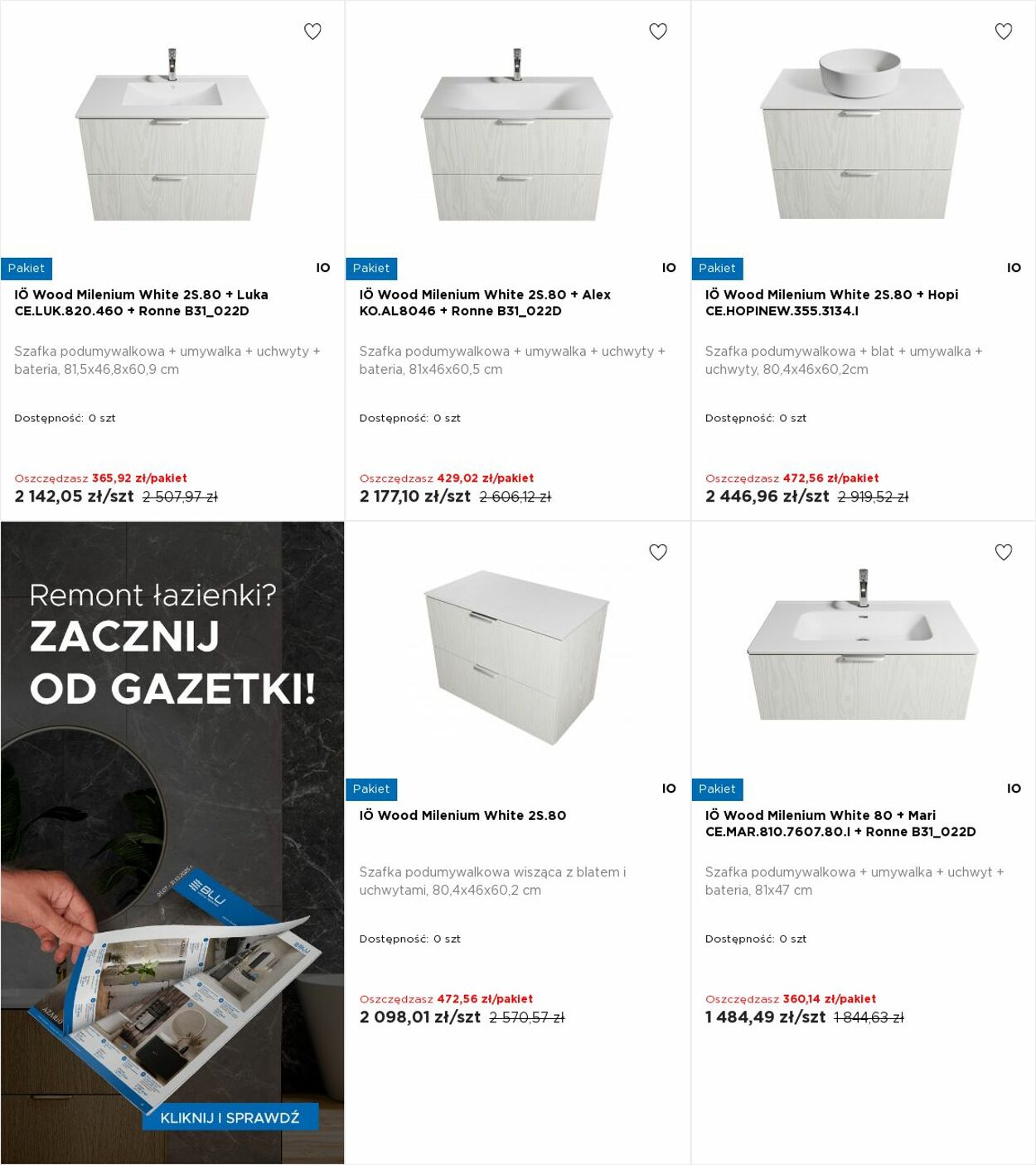 Gazetka Blu Salony Łazienek 06.10.2025 - 12.10.2025