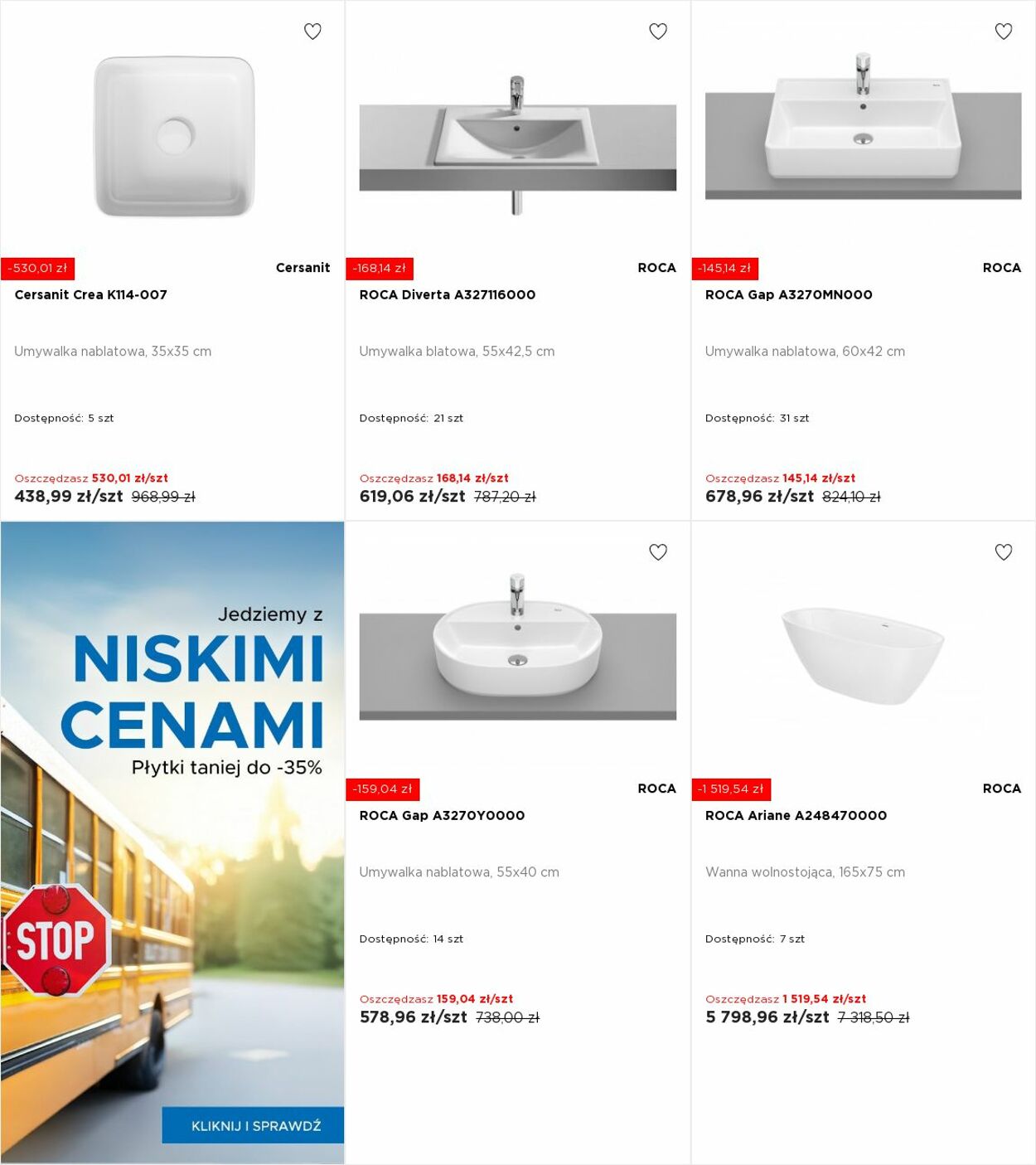 Gazetka Blu Salony Łazienek 06.10.2025 - 12.10.2025