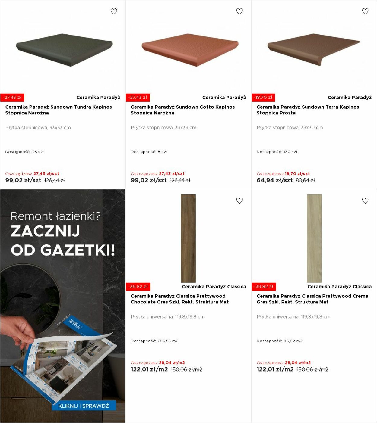 Gazetka Blu Salony Łazienek 06.10.2025 - 12.10.2025