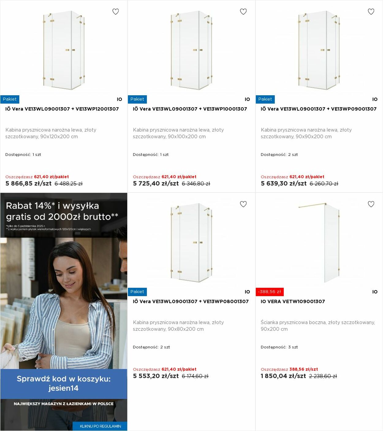 Gazetka Blu Salony Łazienek 06.10.2025 - 12.10.2025