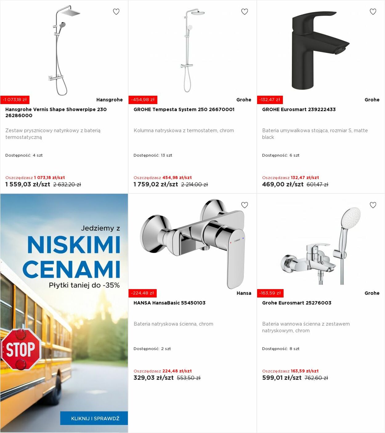 Gazetka Blu Salony Łazienek 06.10.2025 - 12.10.2025