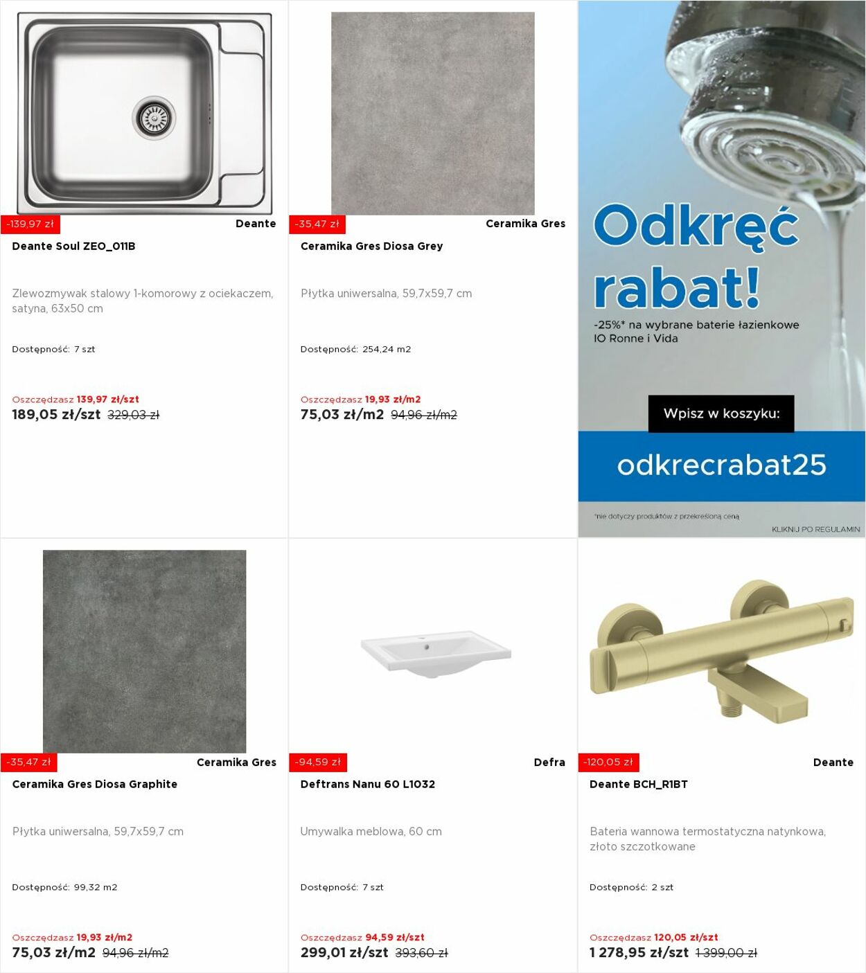 Gazetka Blu Salony Łazienek 07.07.2025 - 13.07.2025