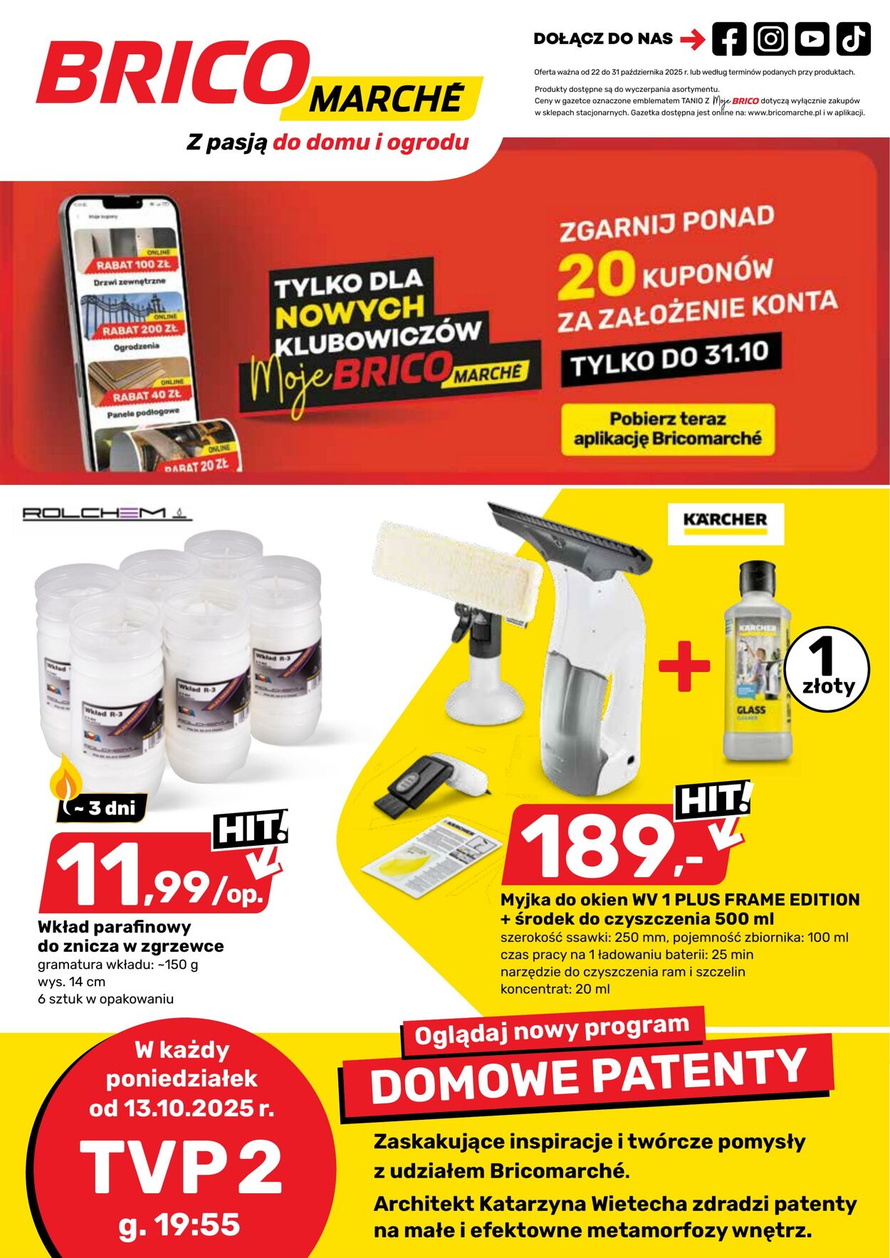 Gazetka Bricomarché 22.10.2025 - 31.10.2025
