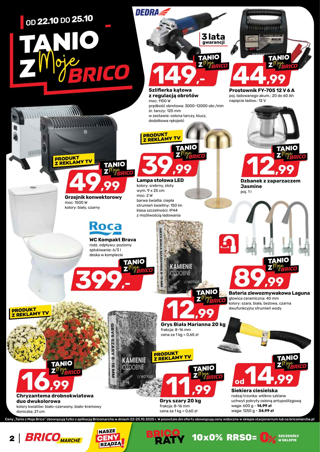 Gazetka Bricomarché 22.10.2025 - 25.10.2025