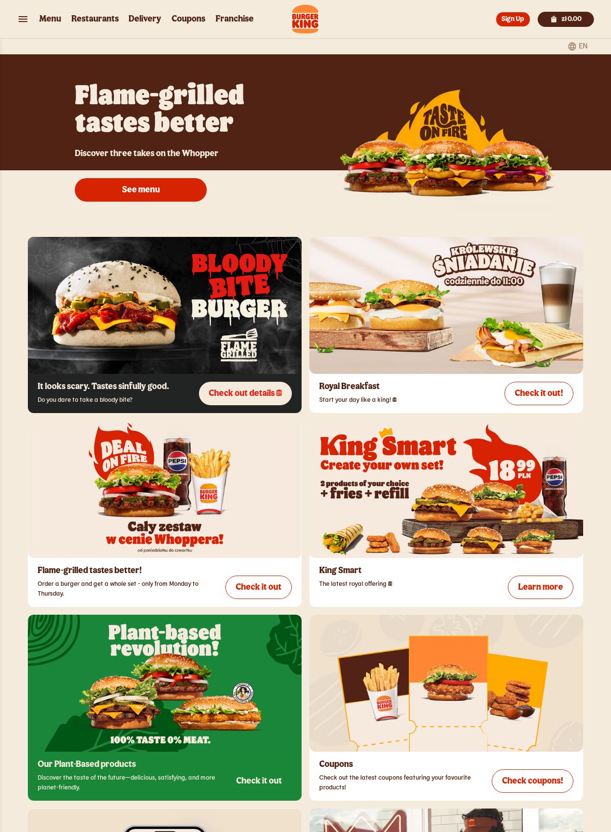Gazetka Burger King 27.10.2025 - 05.11.2025