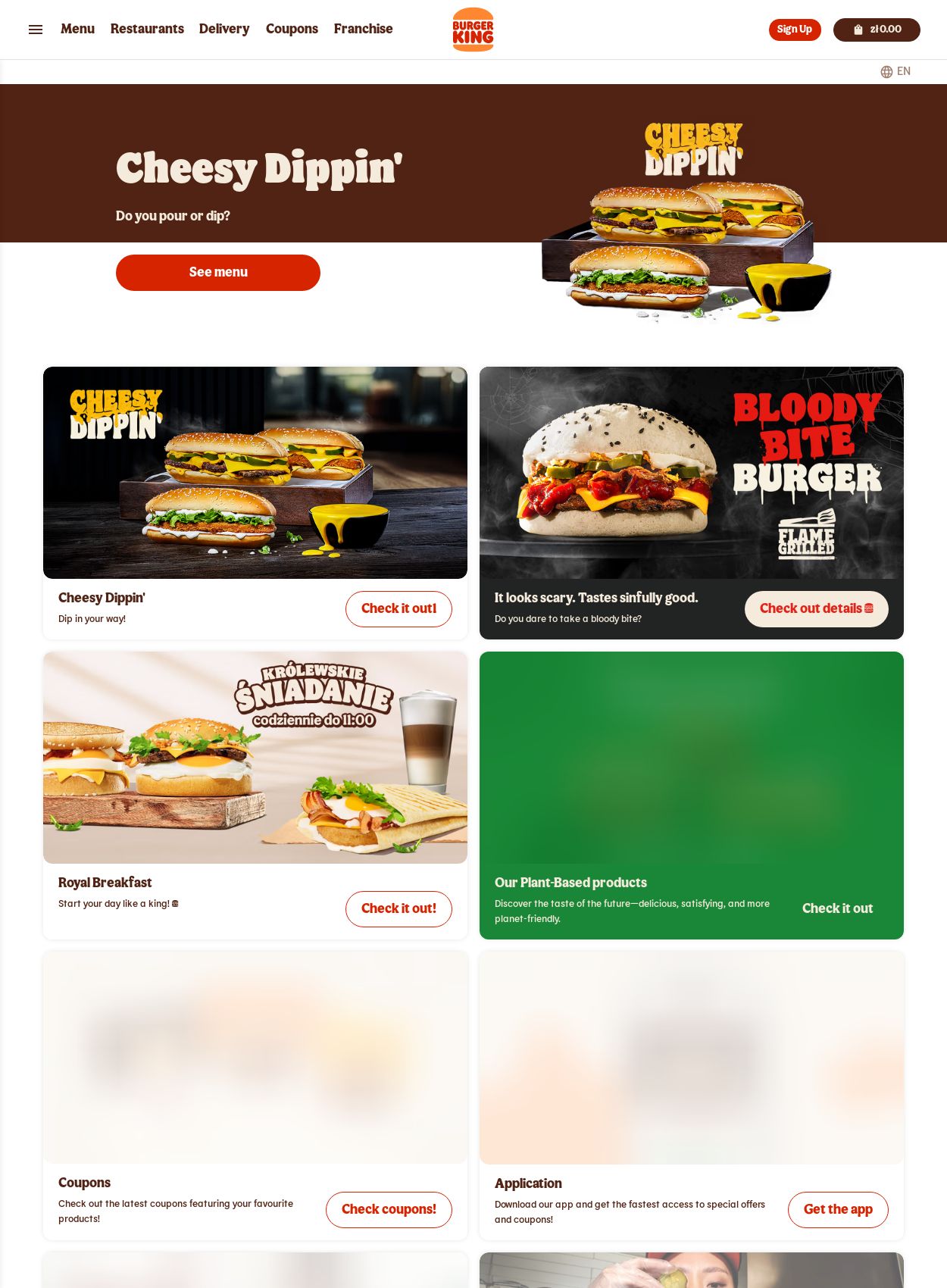Burger King Gazetki promocyjne