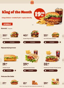 Gazetka Burger King 27.03.2023 - 05.04.2023