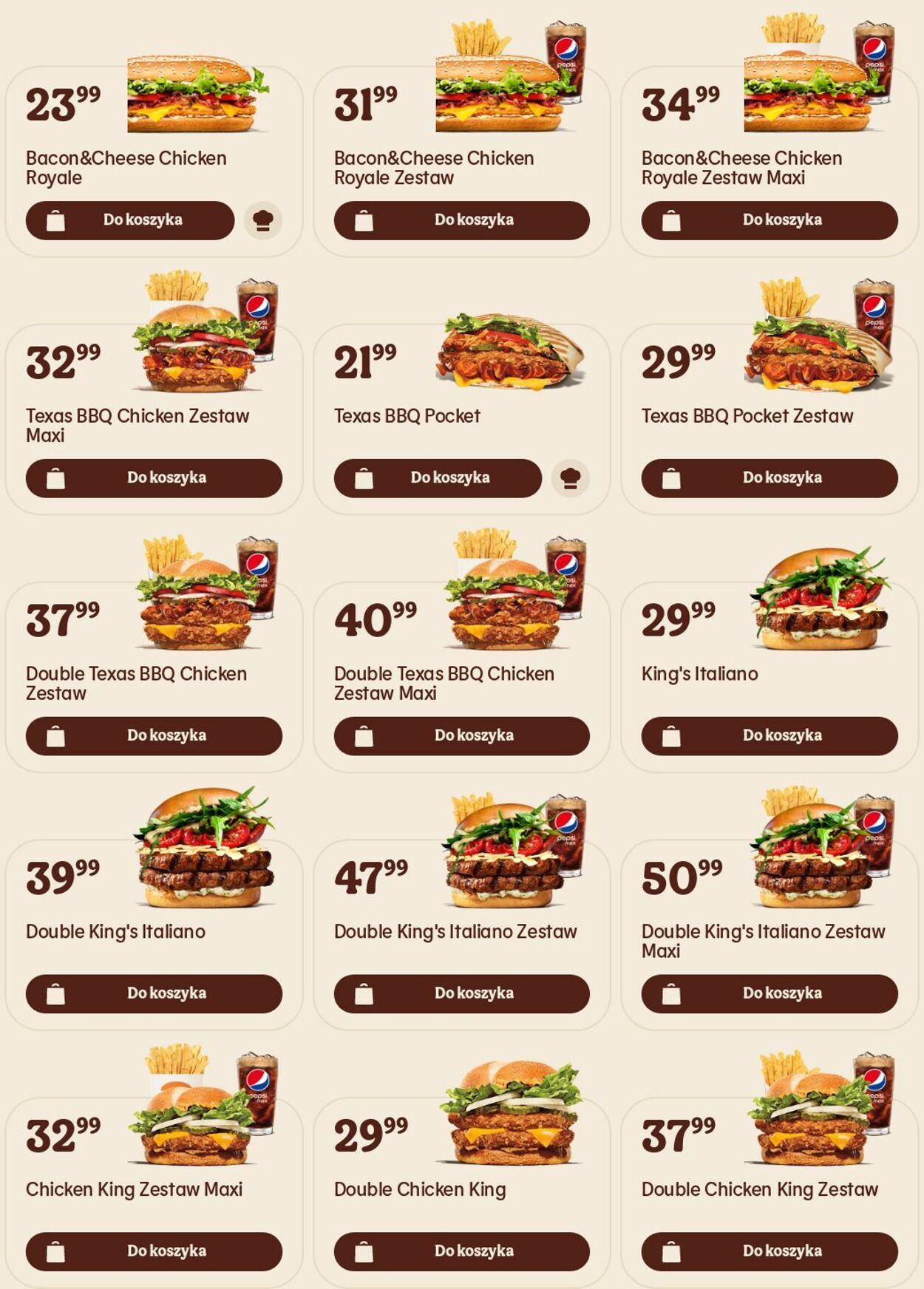 Gazetka Burger King 07.11.2022 - 16.11.2022