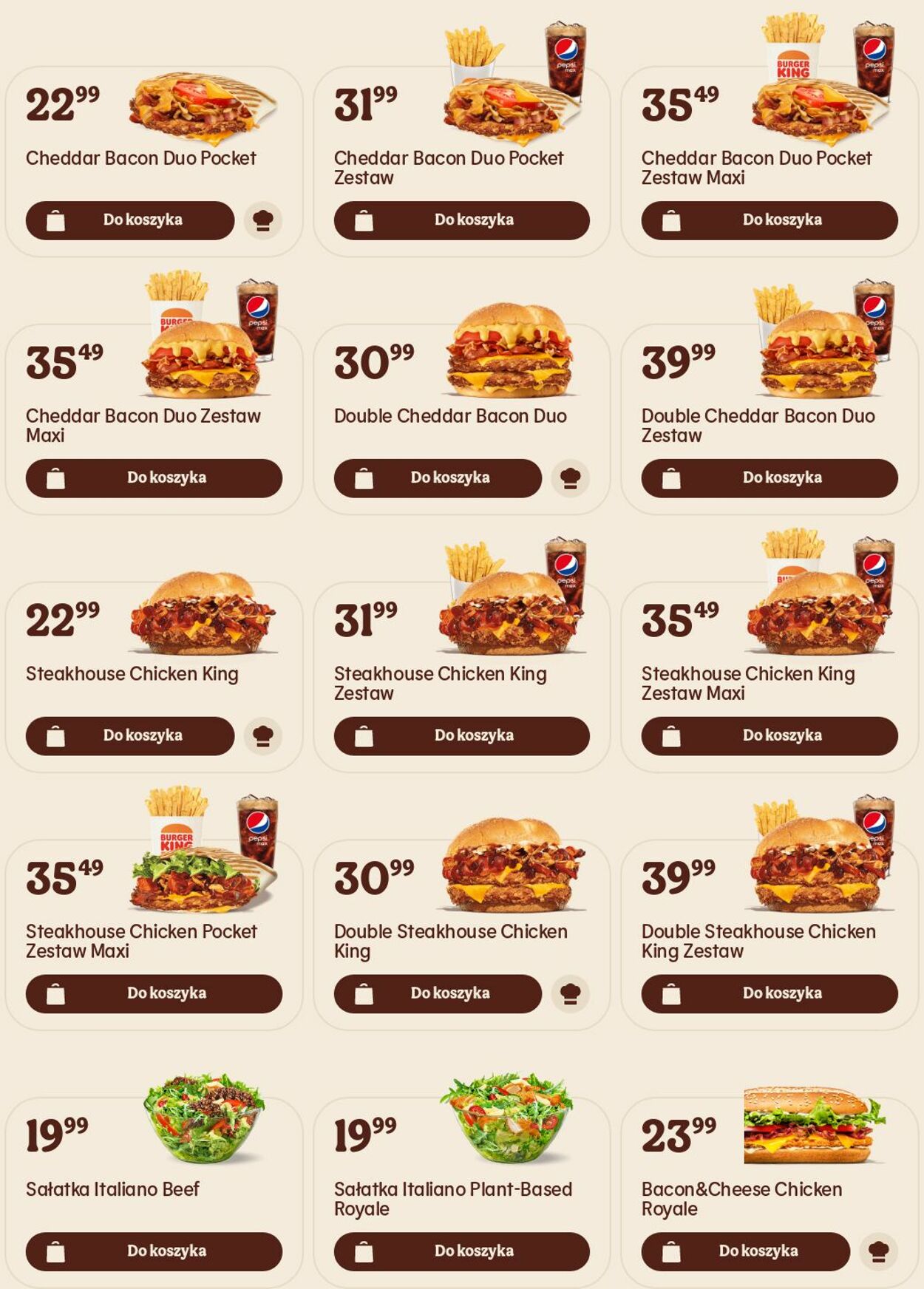 Gazetka Burger King 05.12.2022 - 14.12.2022