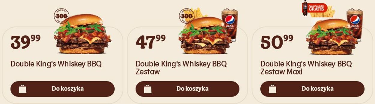 Gazetka Burger King 17.10.2022 - 26.10.2022