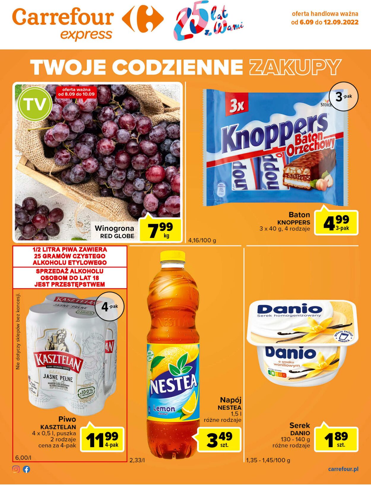 Gazetka Carrefour Express 06.09.2022 - 12.09.2022