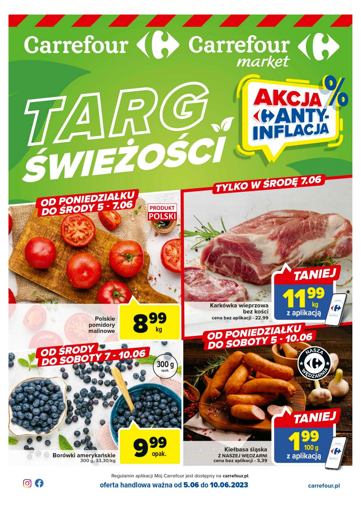 Gazetka Carrefour Market 05.06.2023 - 10.06.2023