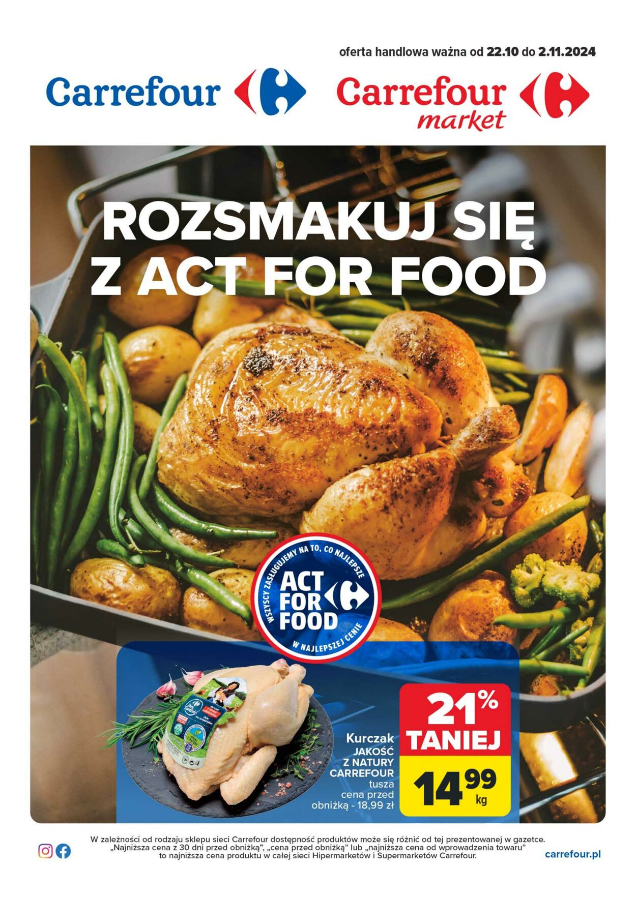 Gazetka Carrefour Market 22.10.2024 - 02.11.2024