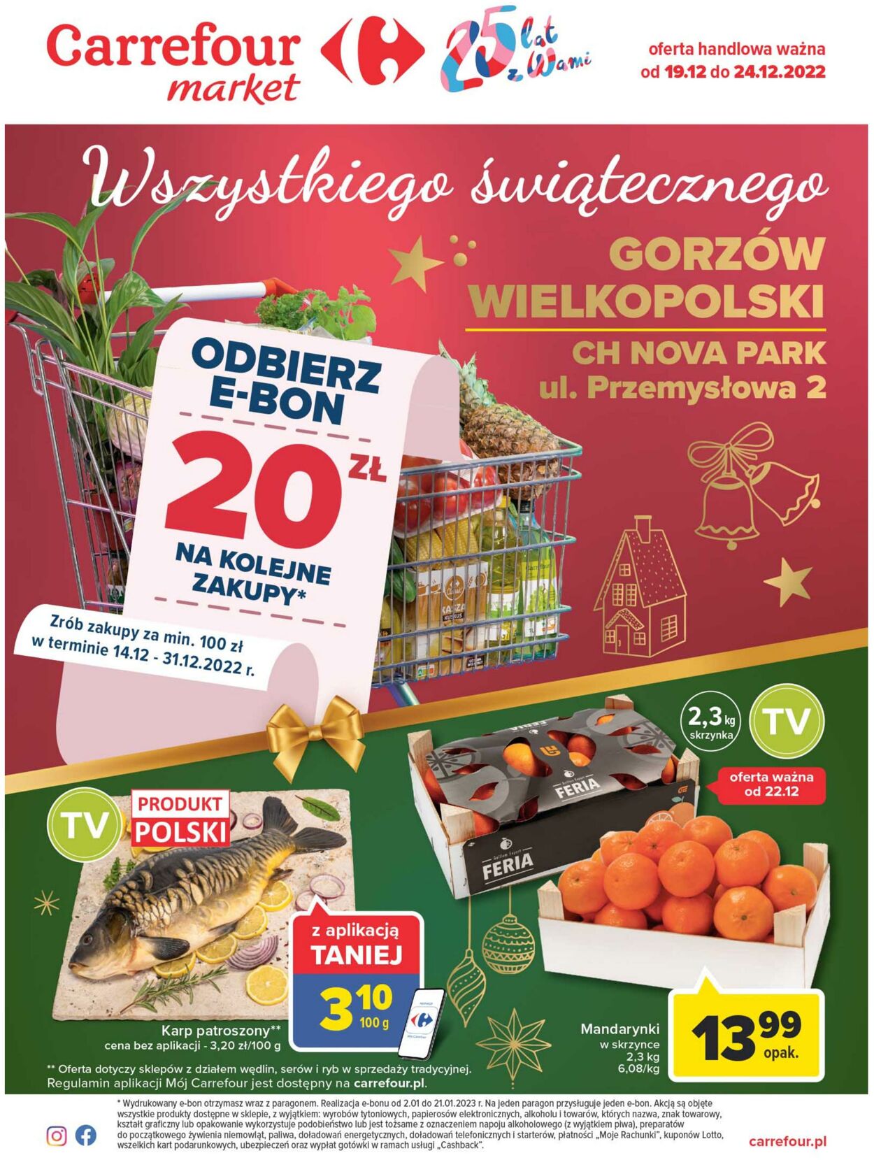 Gazetka Carrefour Market 19.12.2022 - 24.12.2022