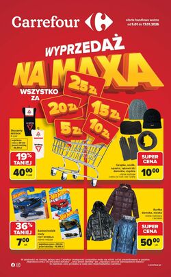 Gazetka Carrefour 05.01.2026 - 17.01.2026