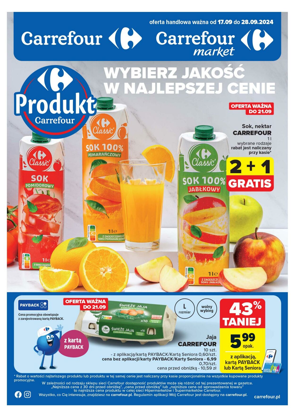 Gazetka Carrefour - Carrefour 17 wrz, 2024 - 28 wrz, 2024