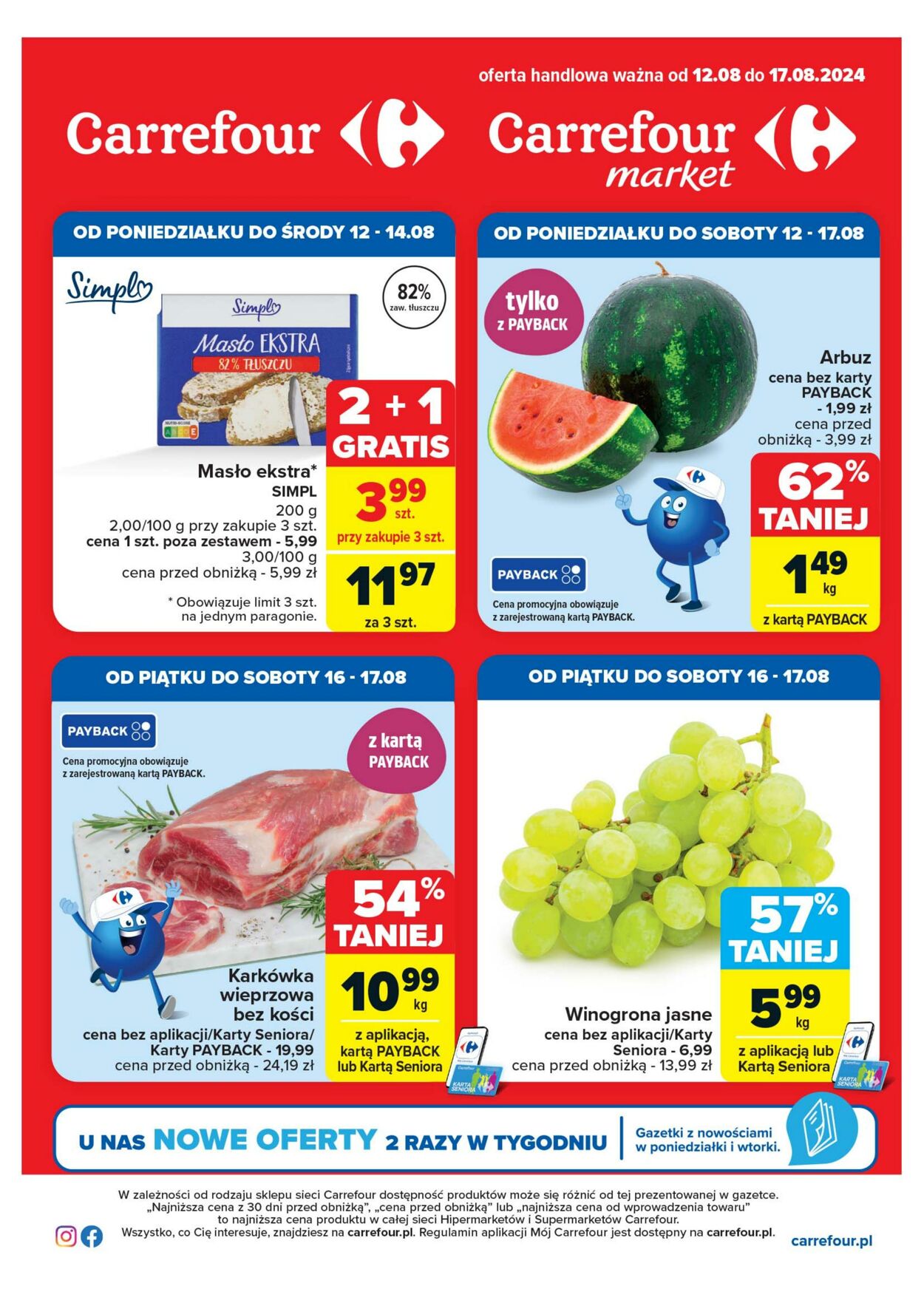 Gazetka Carrefour 12.08.2024 - 17.08.2024