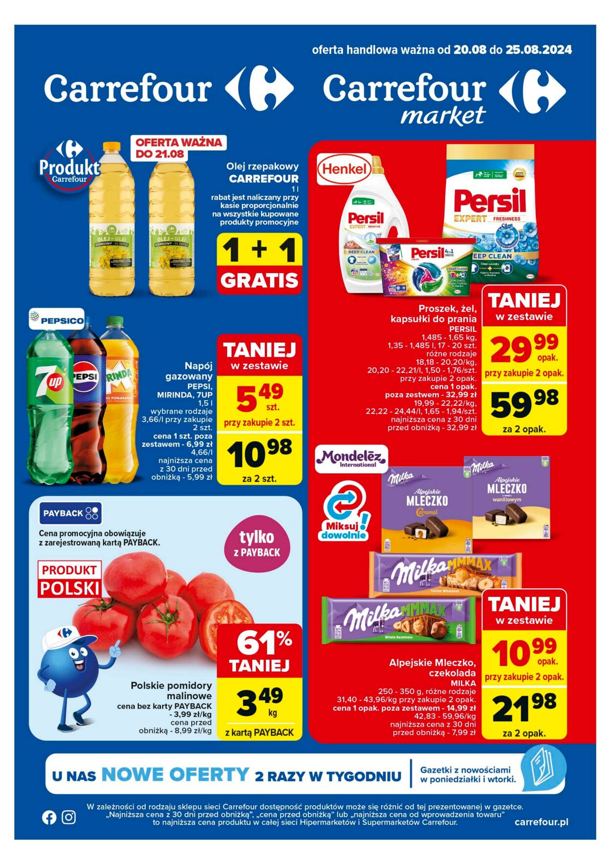 Gazetka Carrefour 20.08.2024 - 25.08.2024