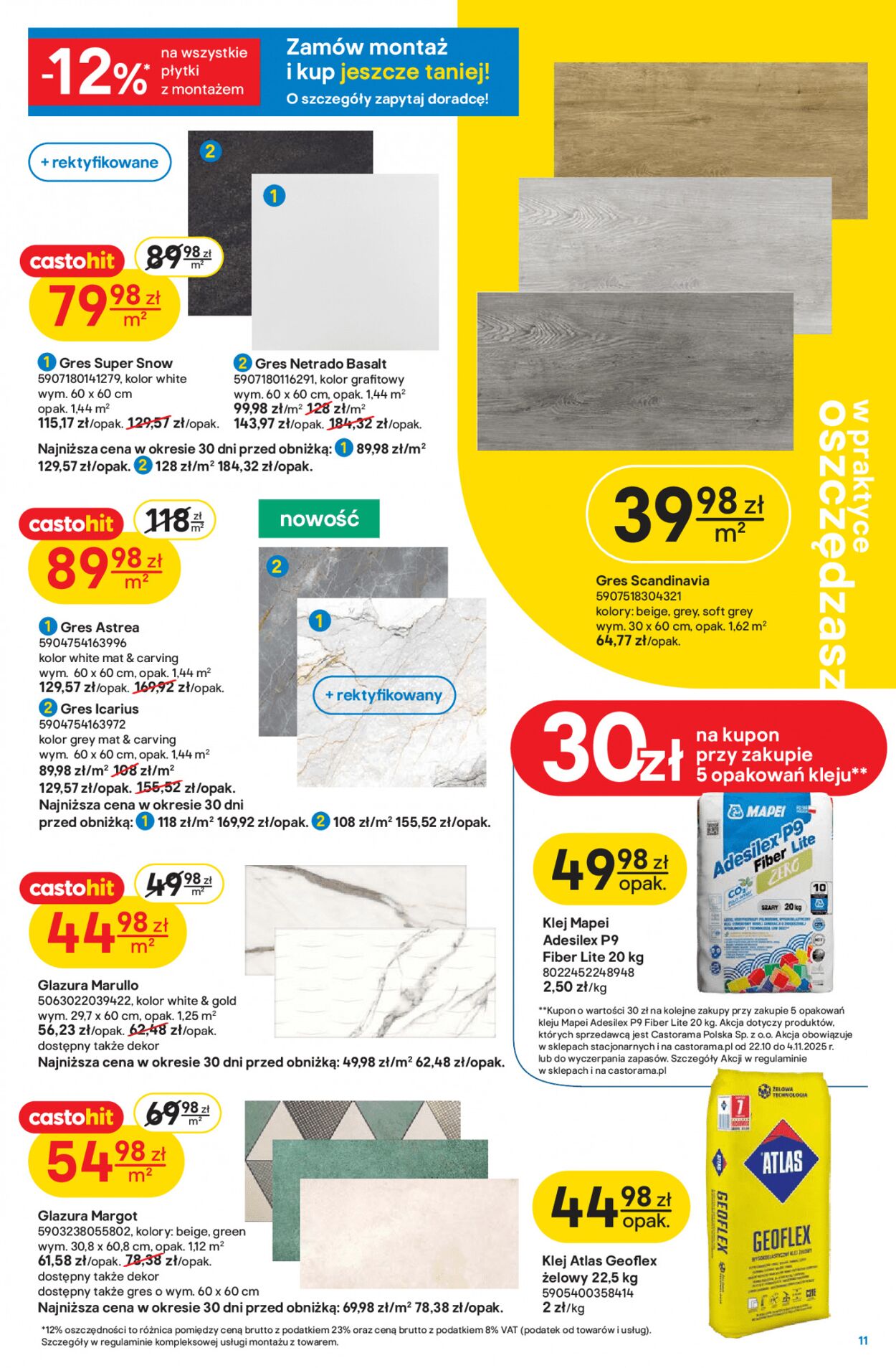 Gazetka Castorama 22.10.2025 - 04.11.2025