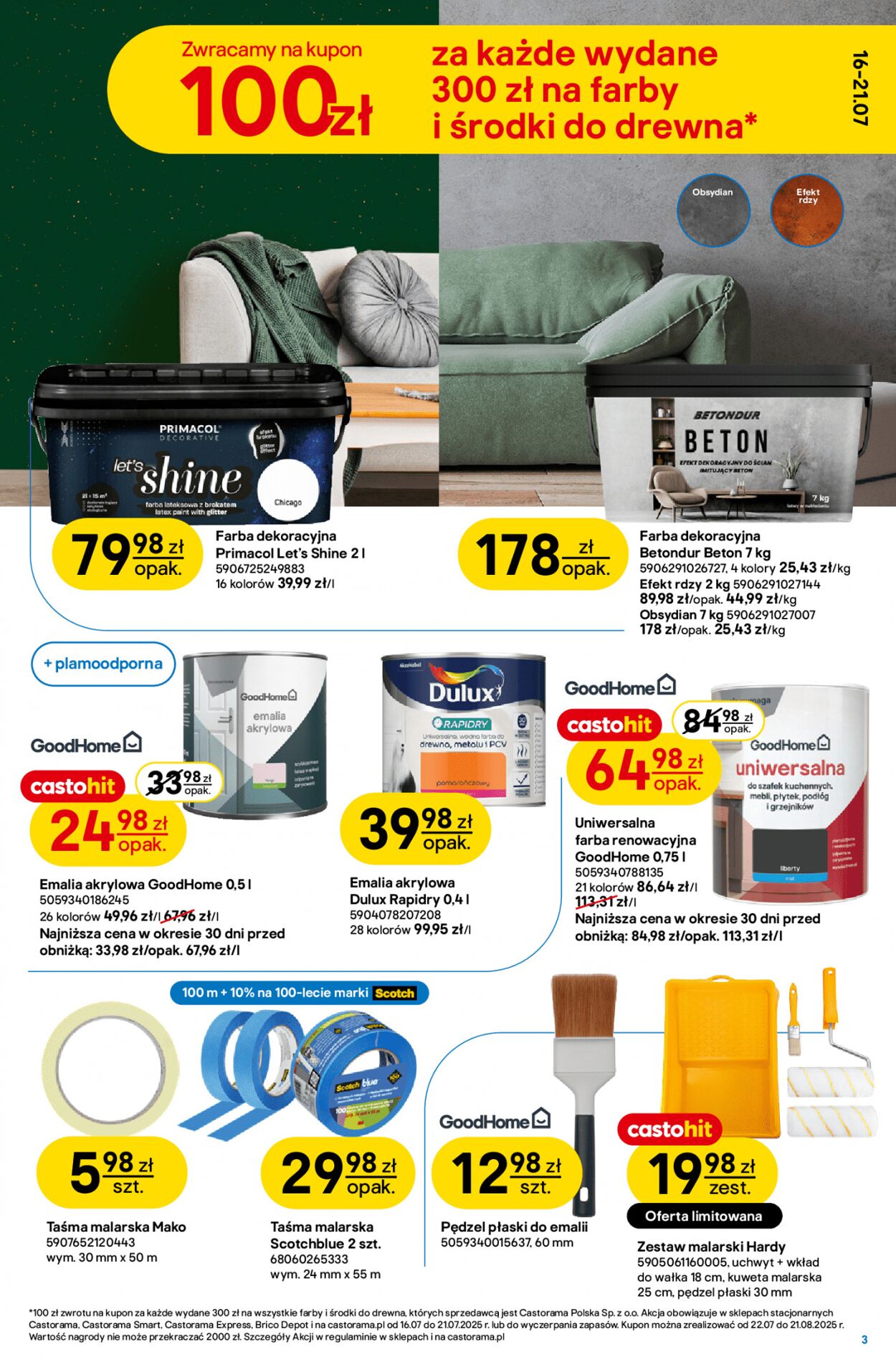 Gazetka Castorama 16.07.2025 - 29.07.2025