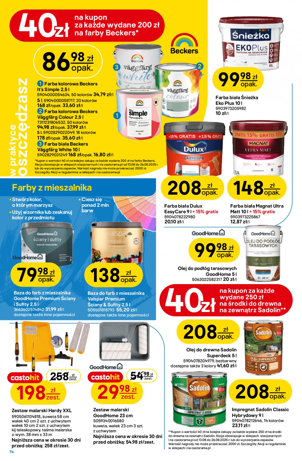 Gazetka Castorama 12.08.2025 - 26.08.2025
