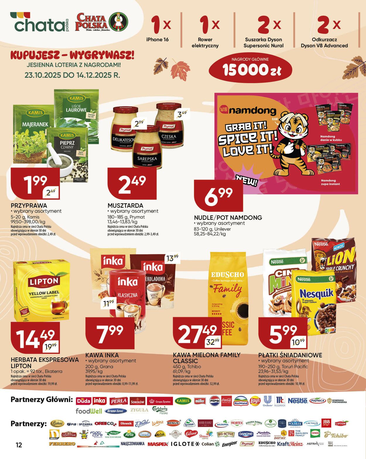 Gazetka Chata Polska 23.10.2025 - 02.11.2025