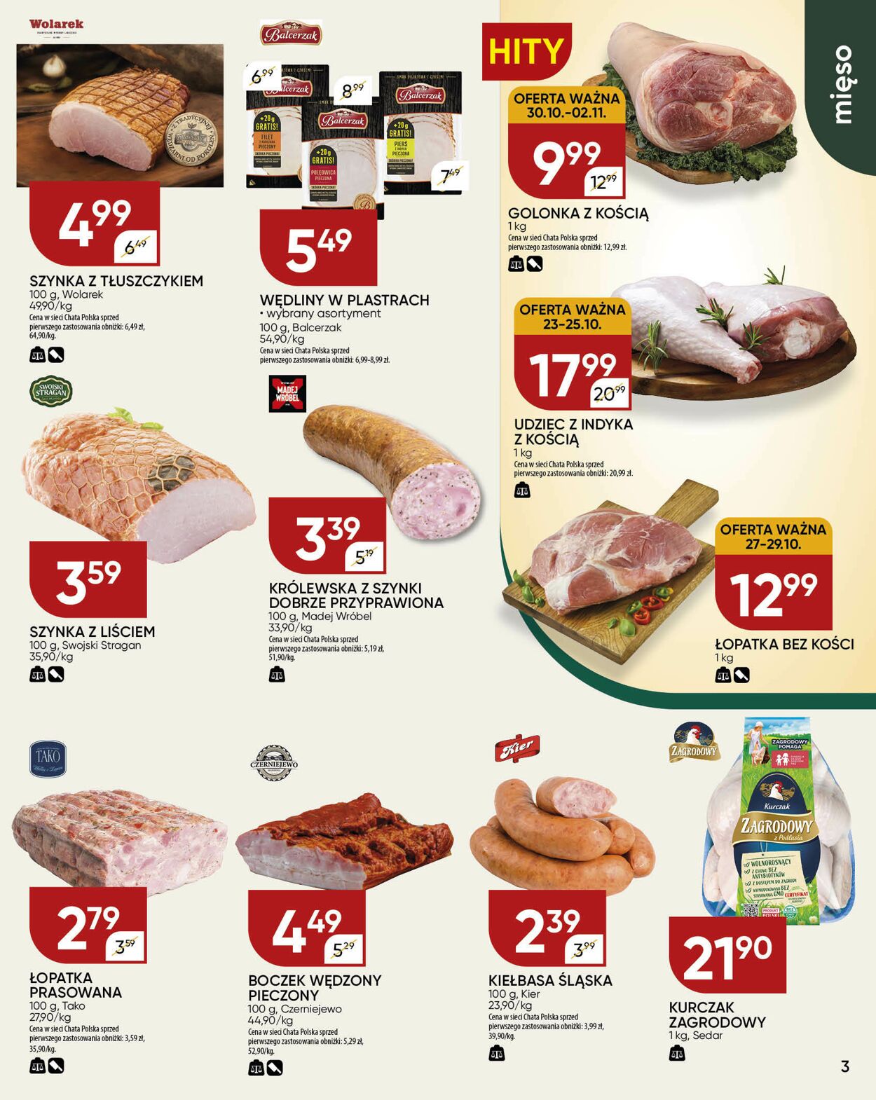 Gazetka Chata Polska 23.10.2025 - 02.11.2025