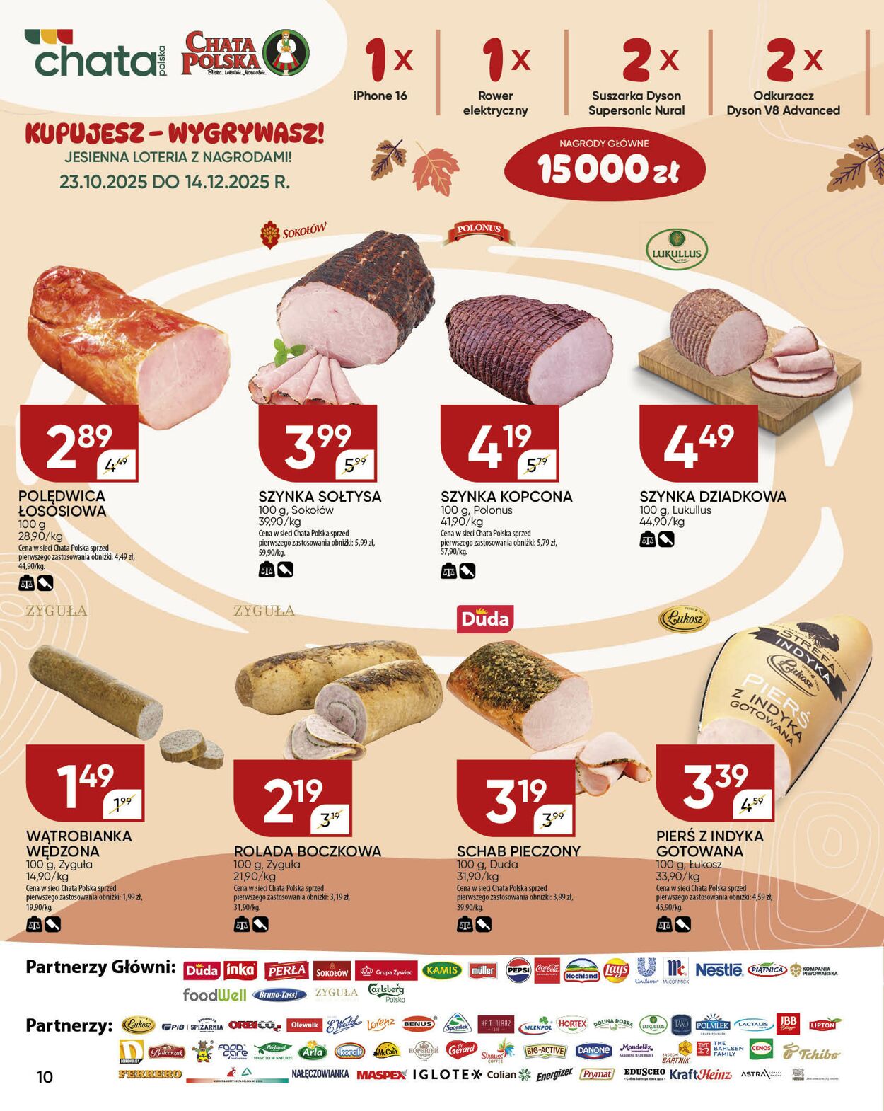 Gazetka Chata Polska 23.10.2025 - 02.11.2025