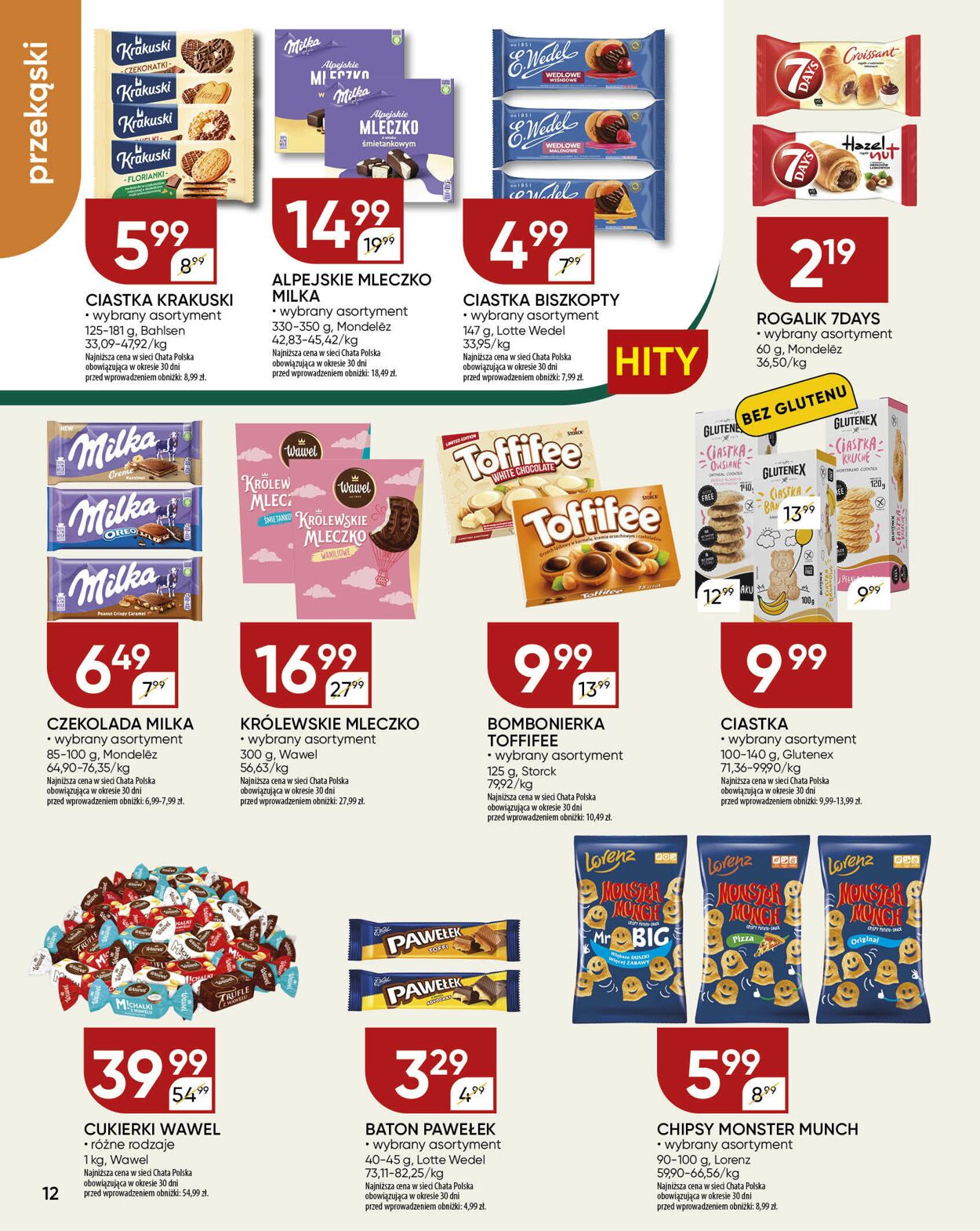 Gazetka Chata Polska 09.10.2025 - 19.10.2025