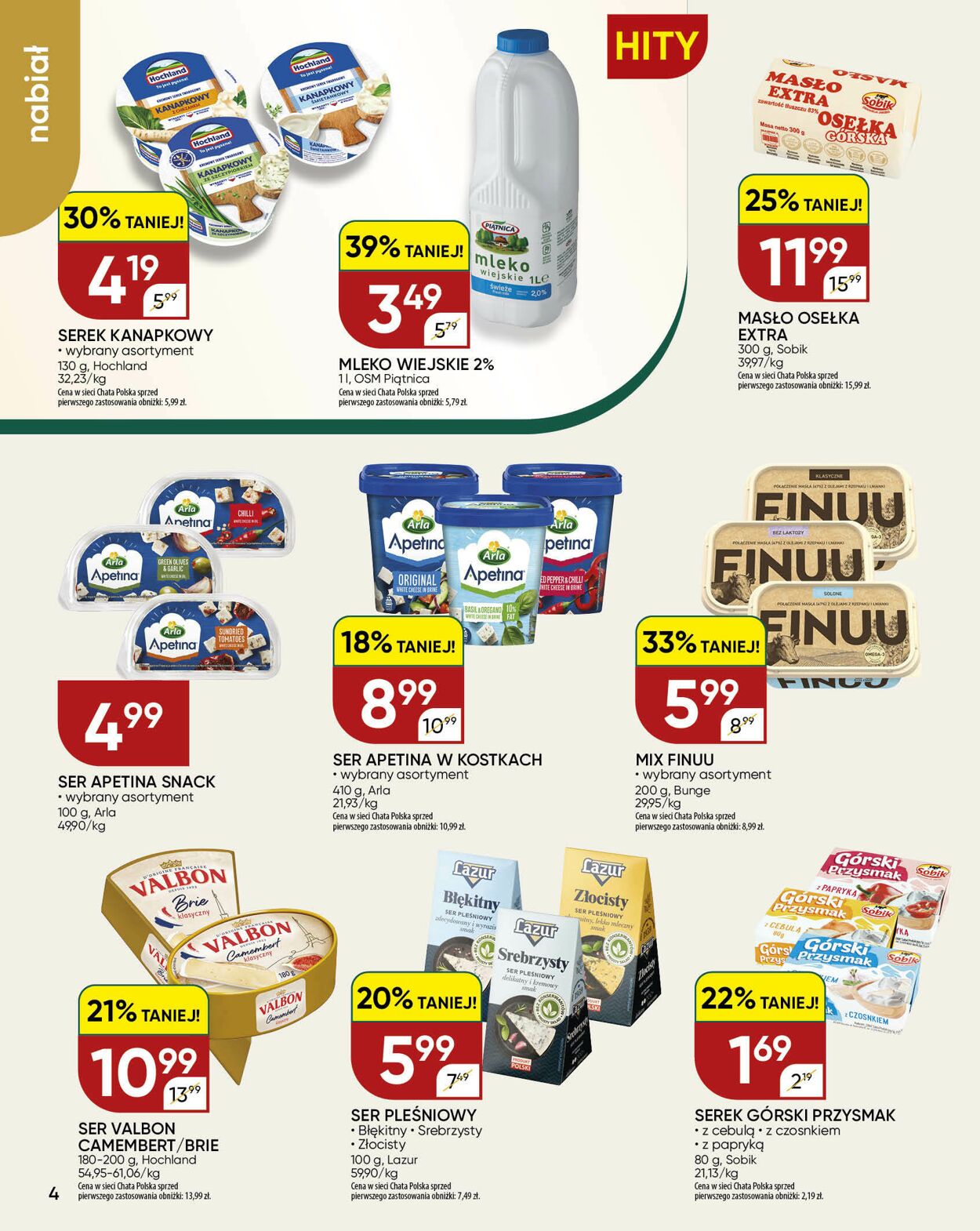 Gazetka Chata Polska 21.04.2026 - 29.04.2026