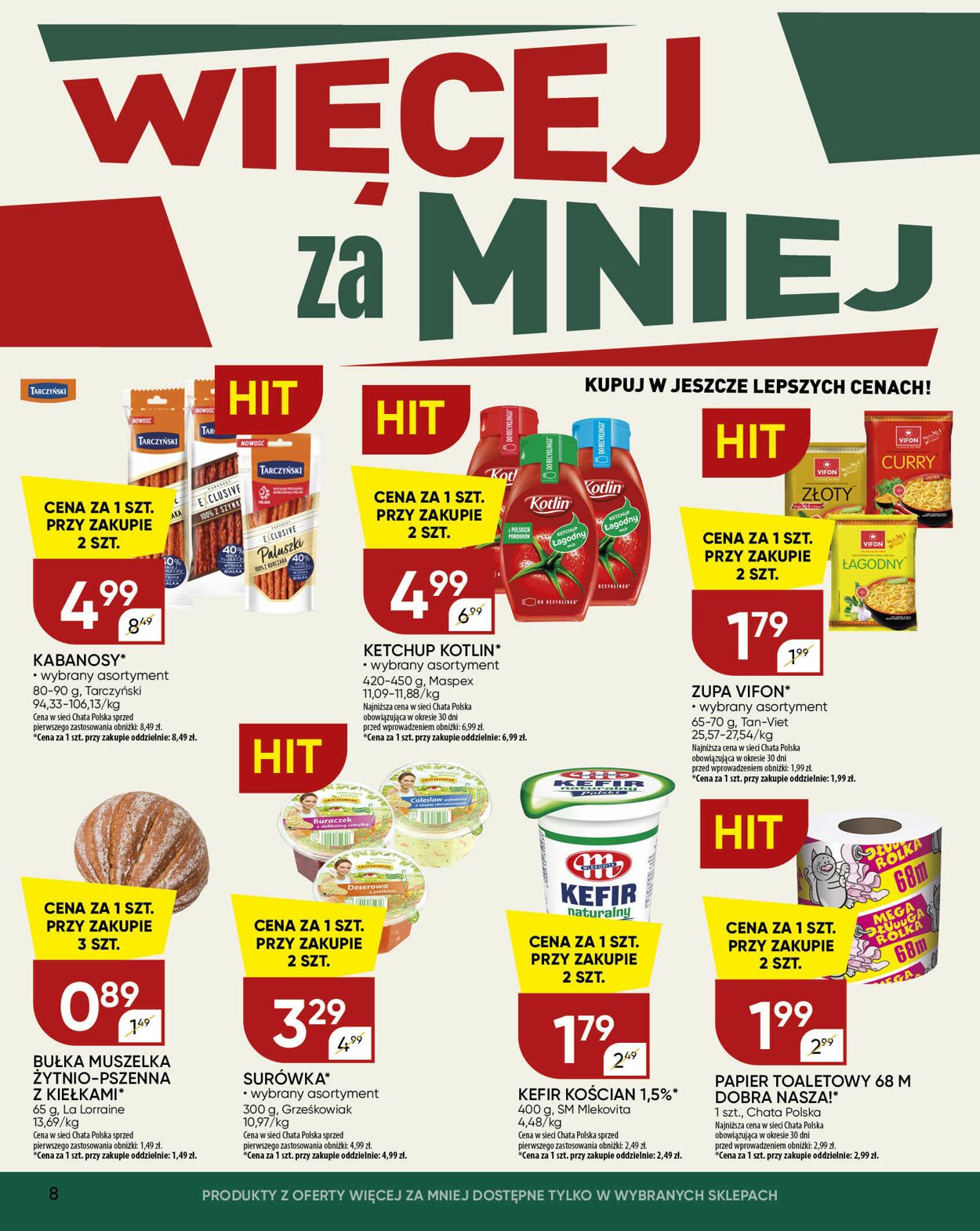 Gazetka Chata Polska 21.04.2026 - 29.04.2026