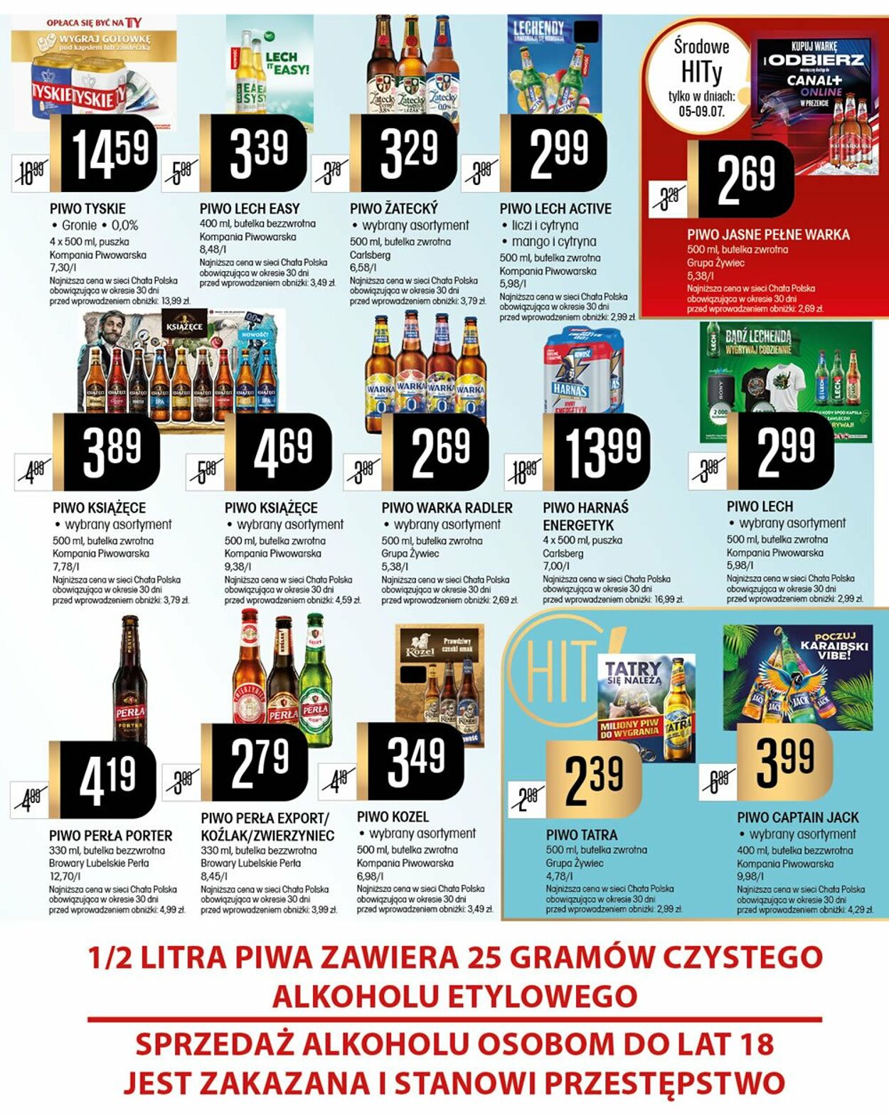 Gazetka Chata Polska 29.06.2023 - 09.07.2023