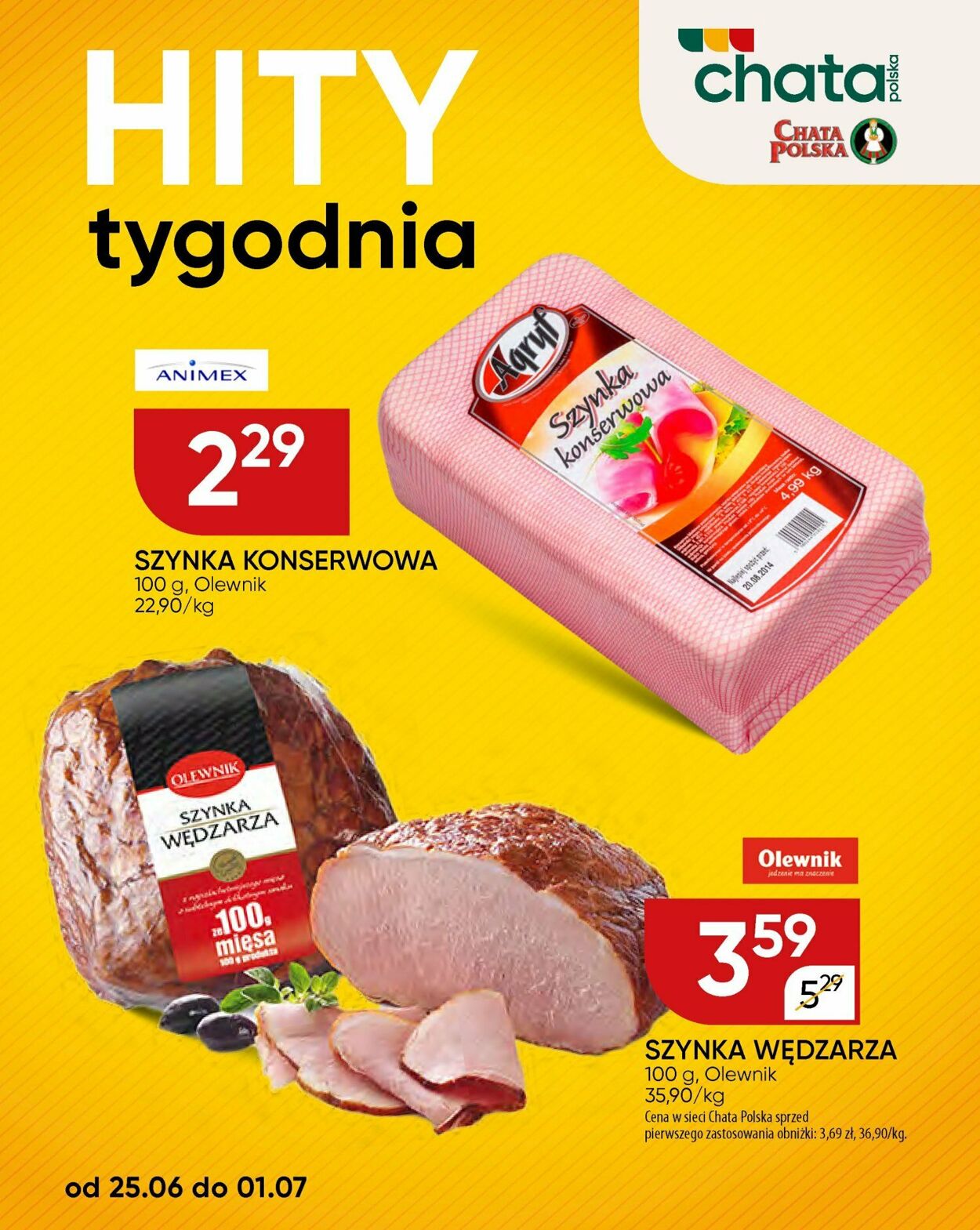 Gazetka Chata Polska 29.06.2026 - 07.07.2026