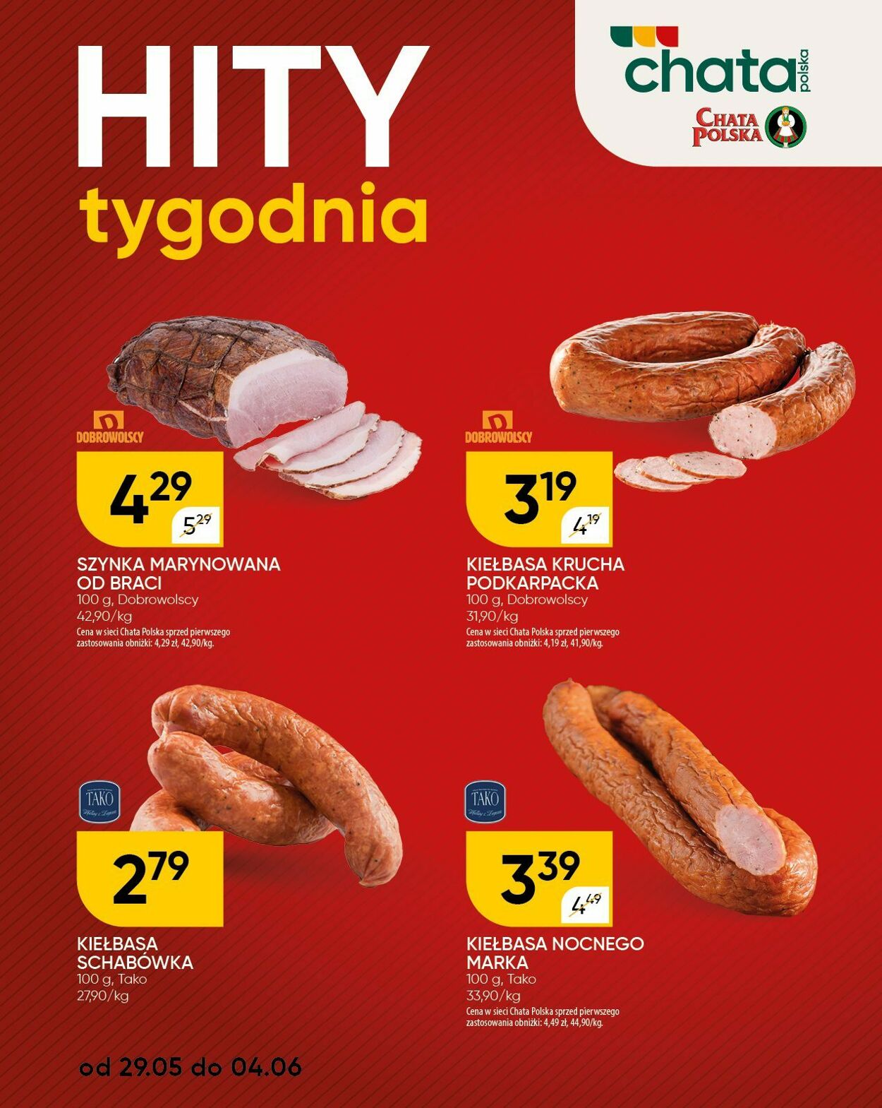 Gazetka Chata Polska 05.06.2025 - 15.06.2025