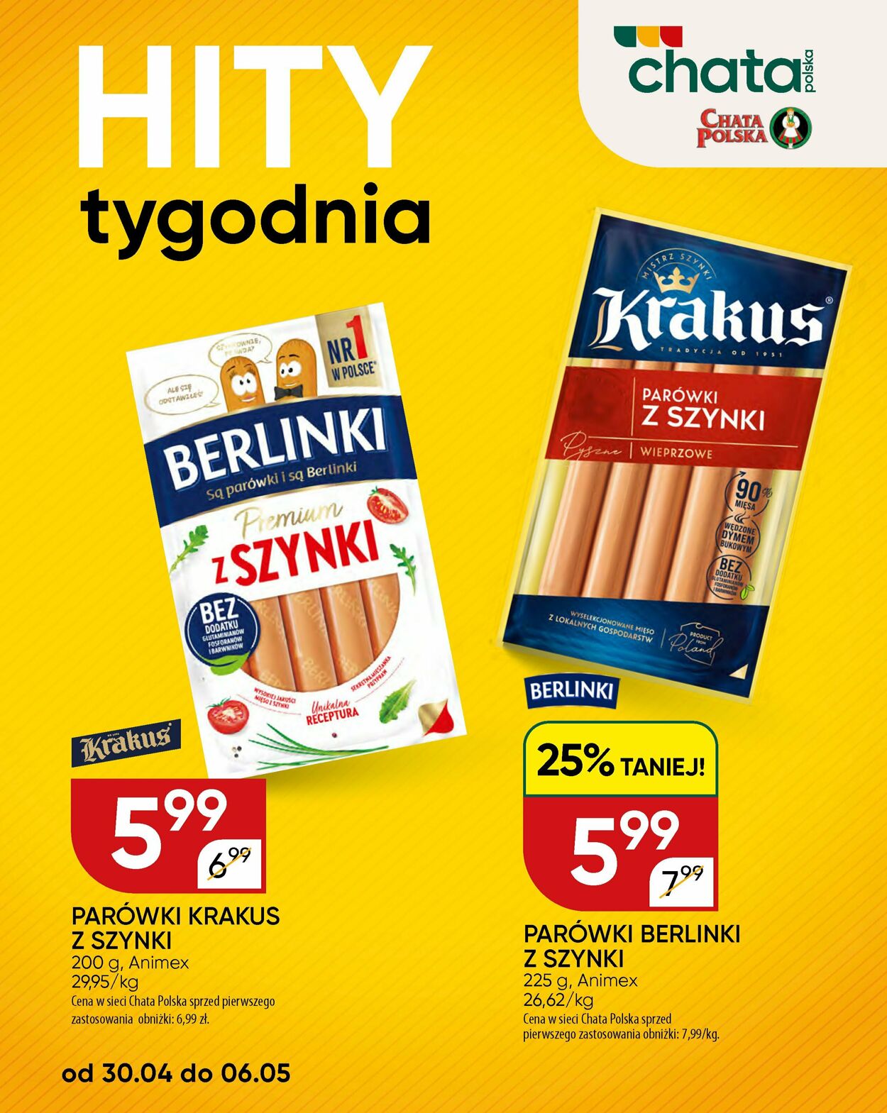 Gazetka Chata Polska 06.05.2026 - 14.05.2026